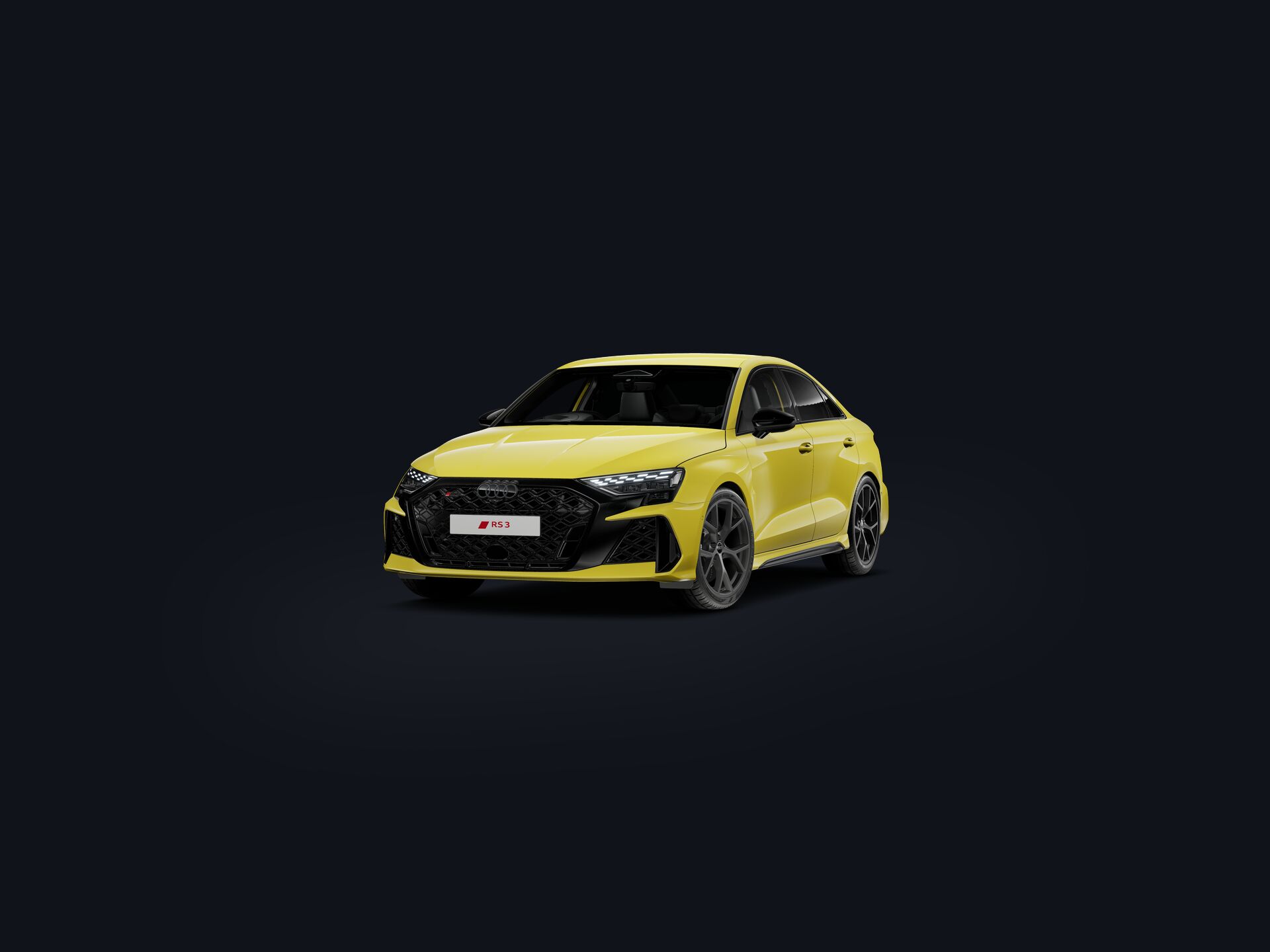 RS 3 Saloon 3/4 front