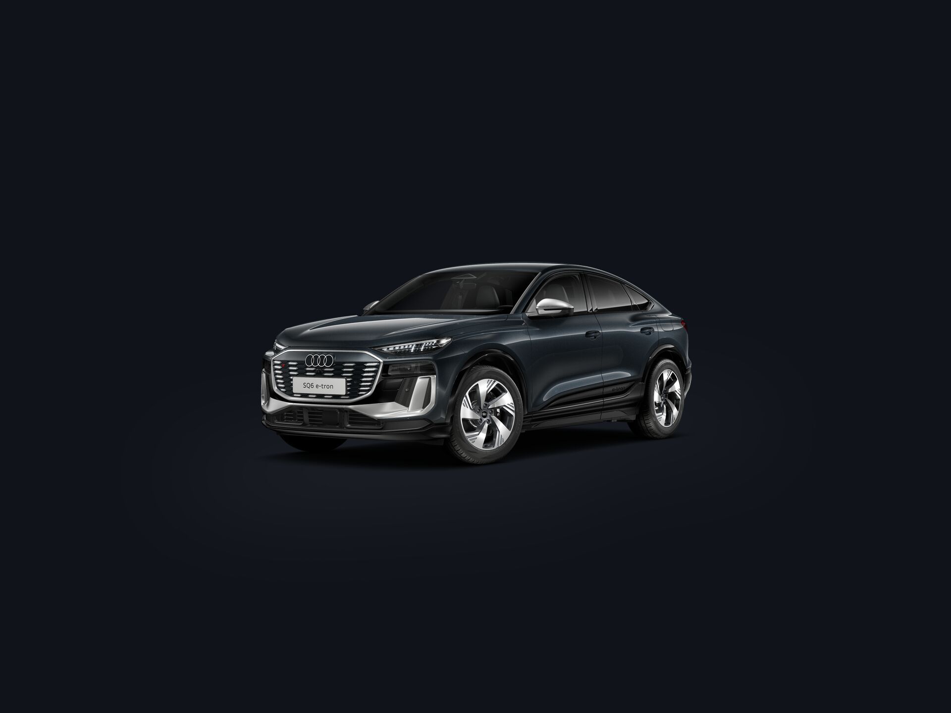 SQ6 Sportback e-tron 3/4 front