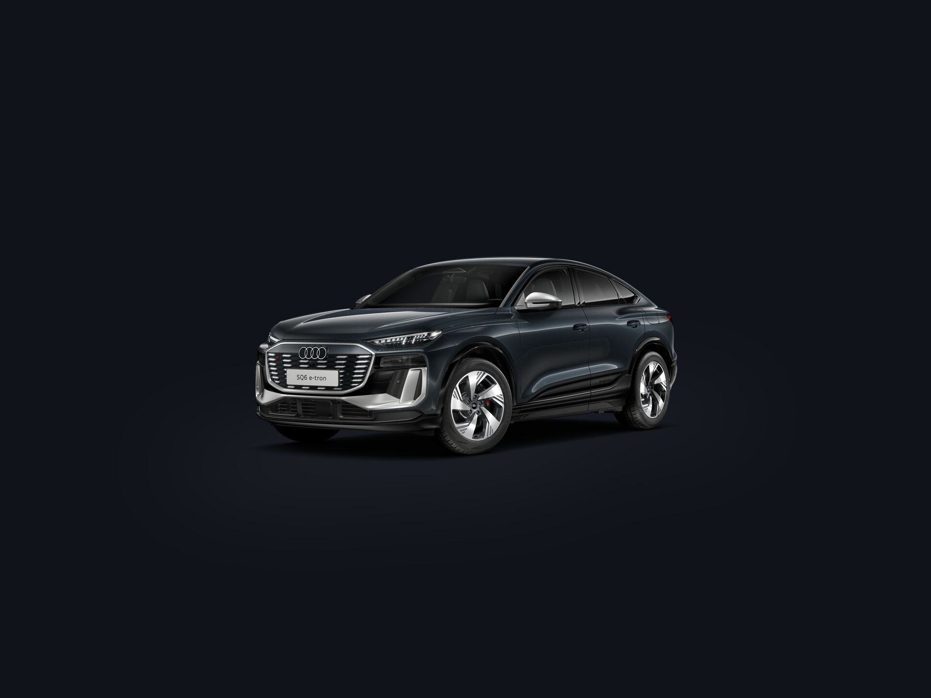 SQ6 Sportback e-tron 3/4 front
