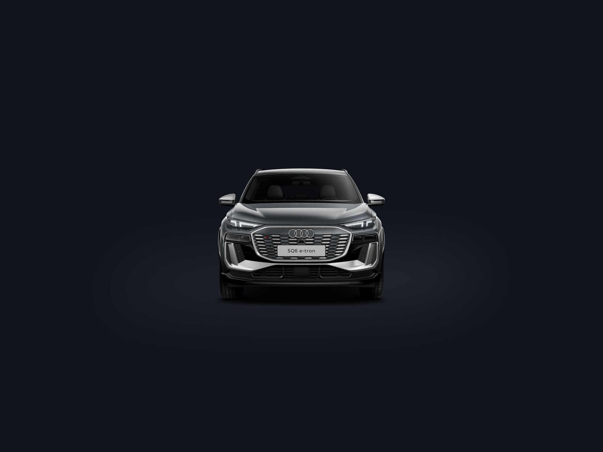 SQ6 e-tron front