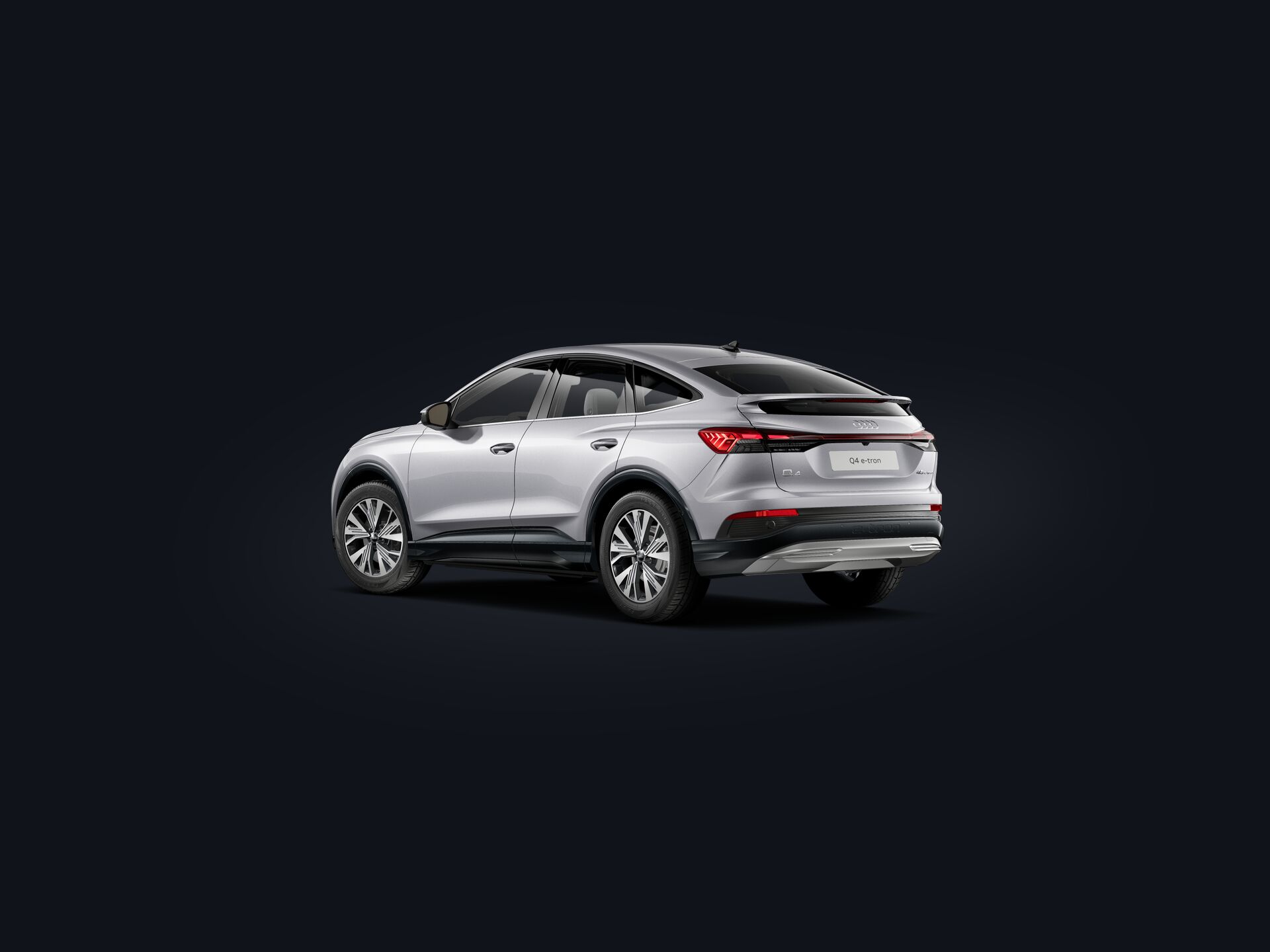 Q4 Sportback e-tron 3/4 rear