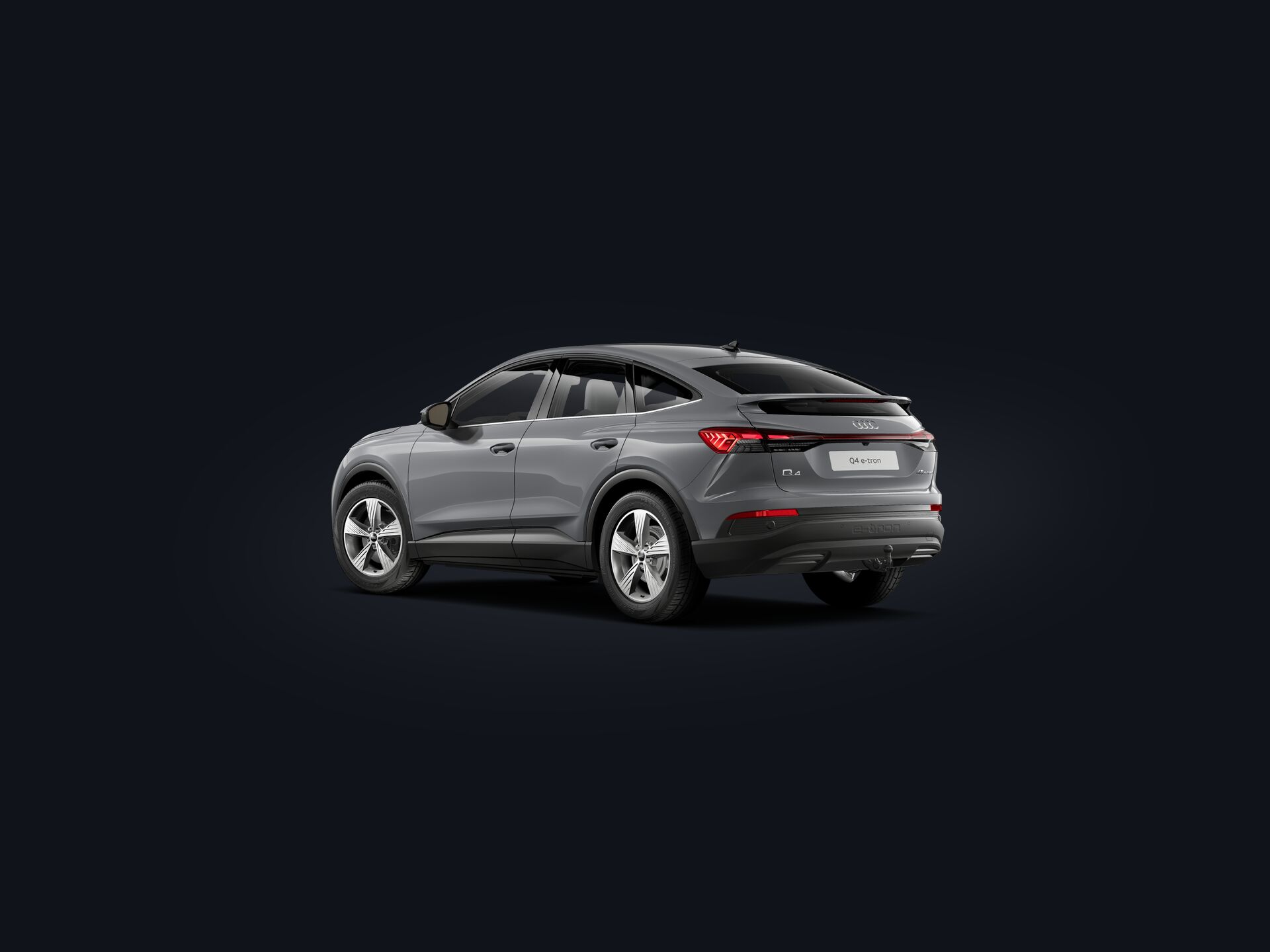 Q4 Sportback e-tron 3/4 rear