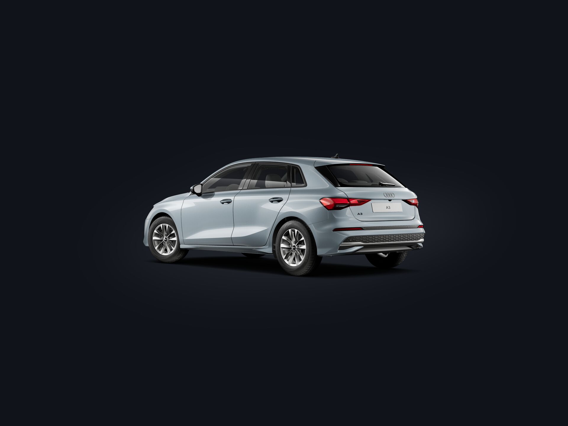 Nuova A3 Sportback 3/4 rear