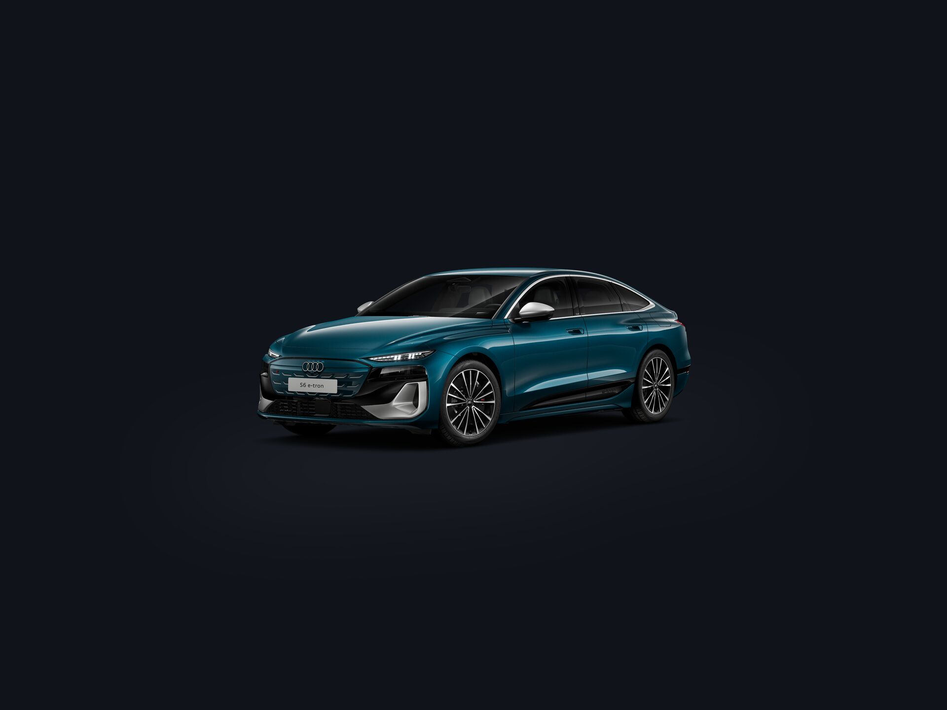 S6 Sportback e-tron 3/4 front