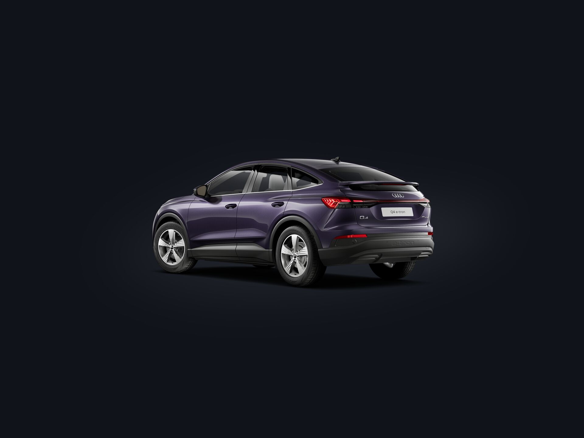 Q4 Sportback e-tron 3/4 rear