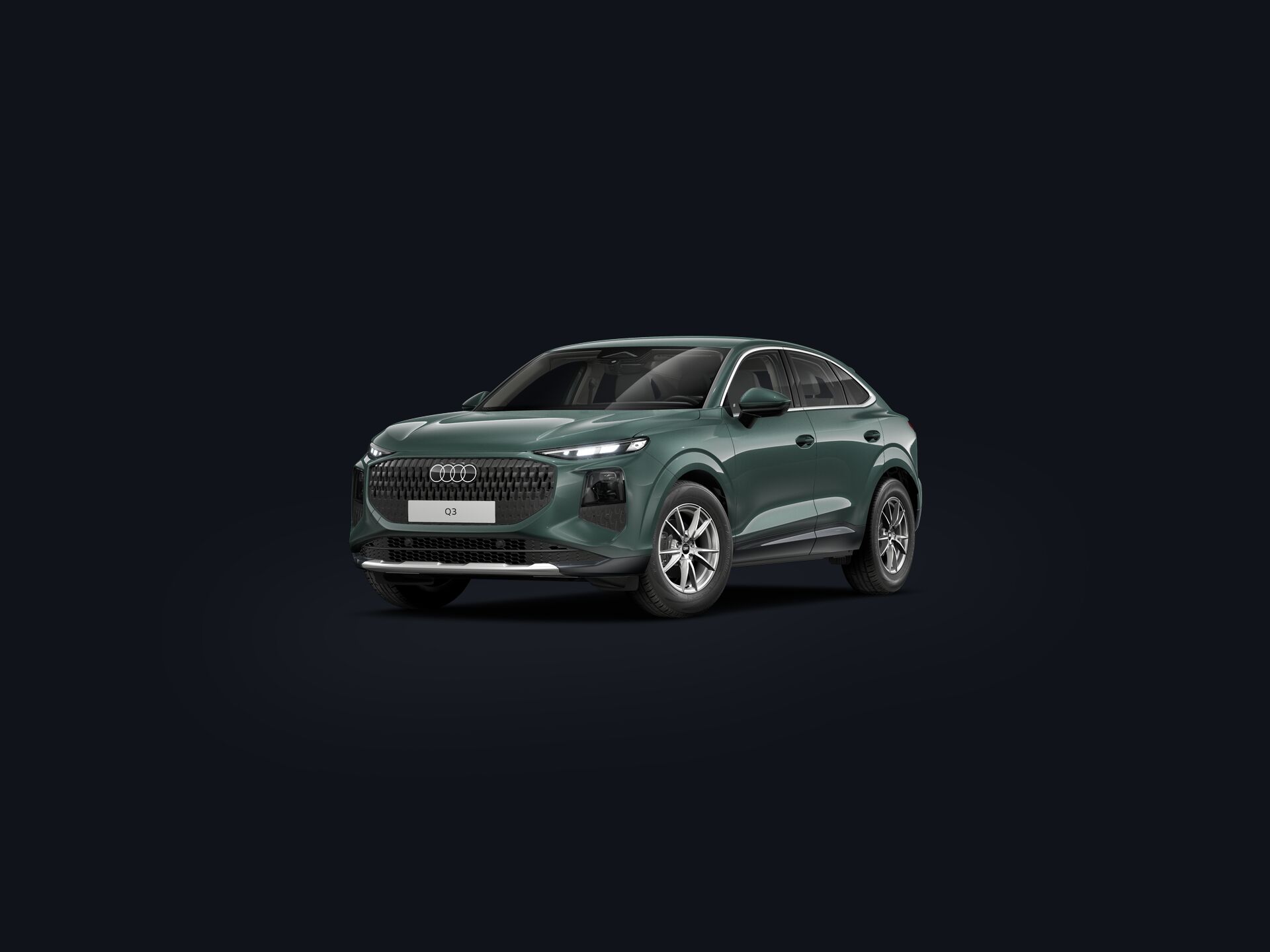 Q3 Sportback 3/4 front