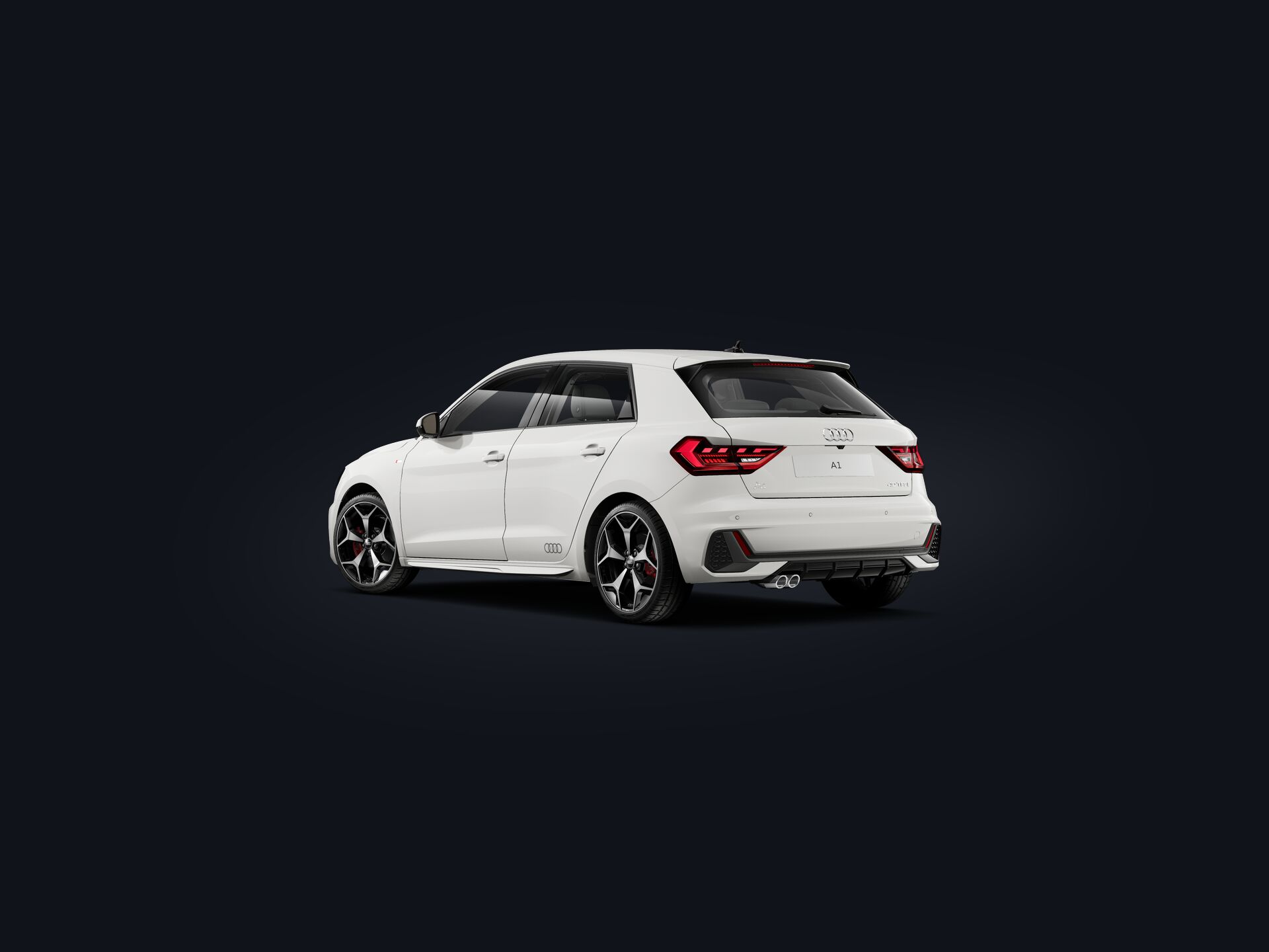 A1 Sportback 3/4 rear