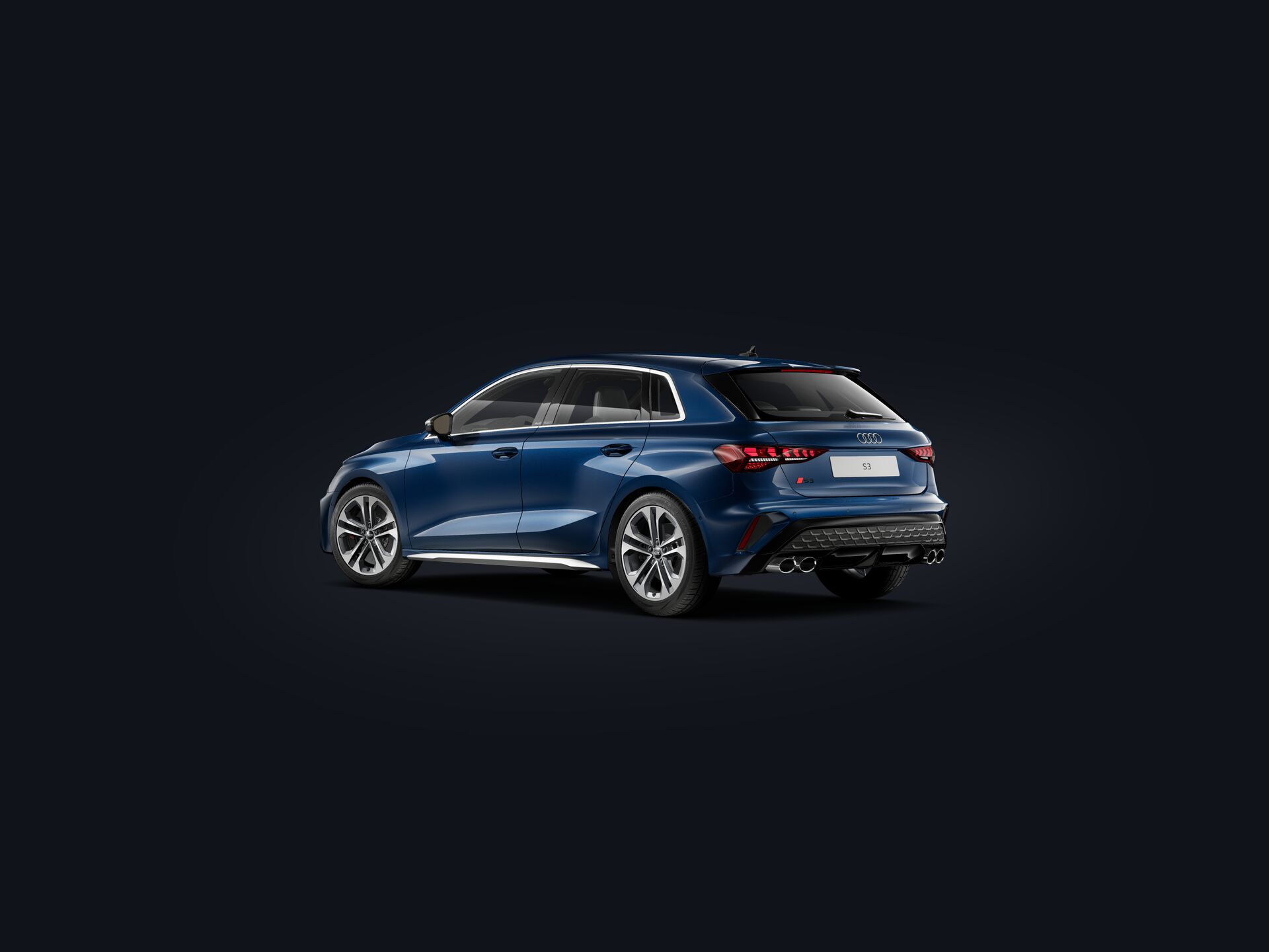 De vernieuwde S3 Sportback 3/4 rear