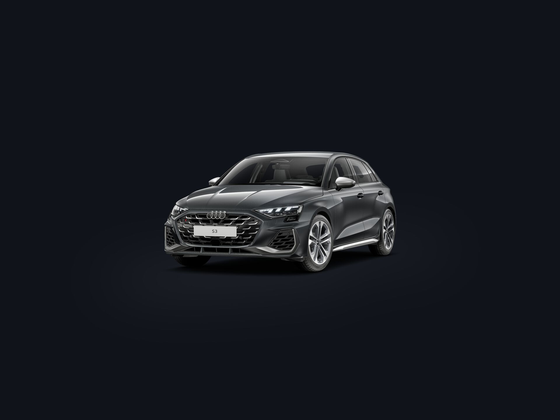 Nowe S3 Sportback 3/4 front