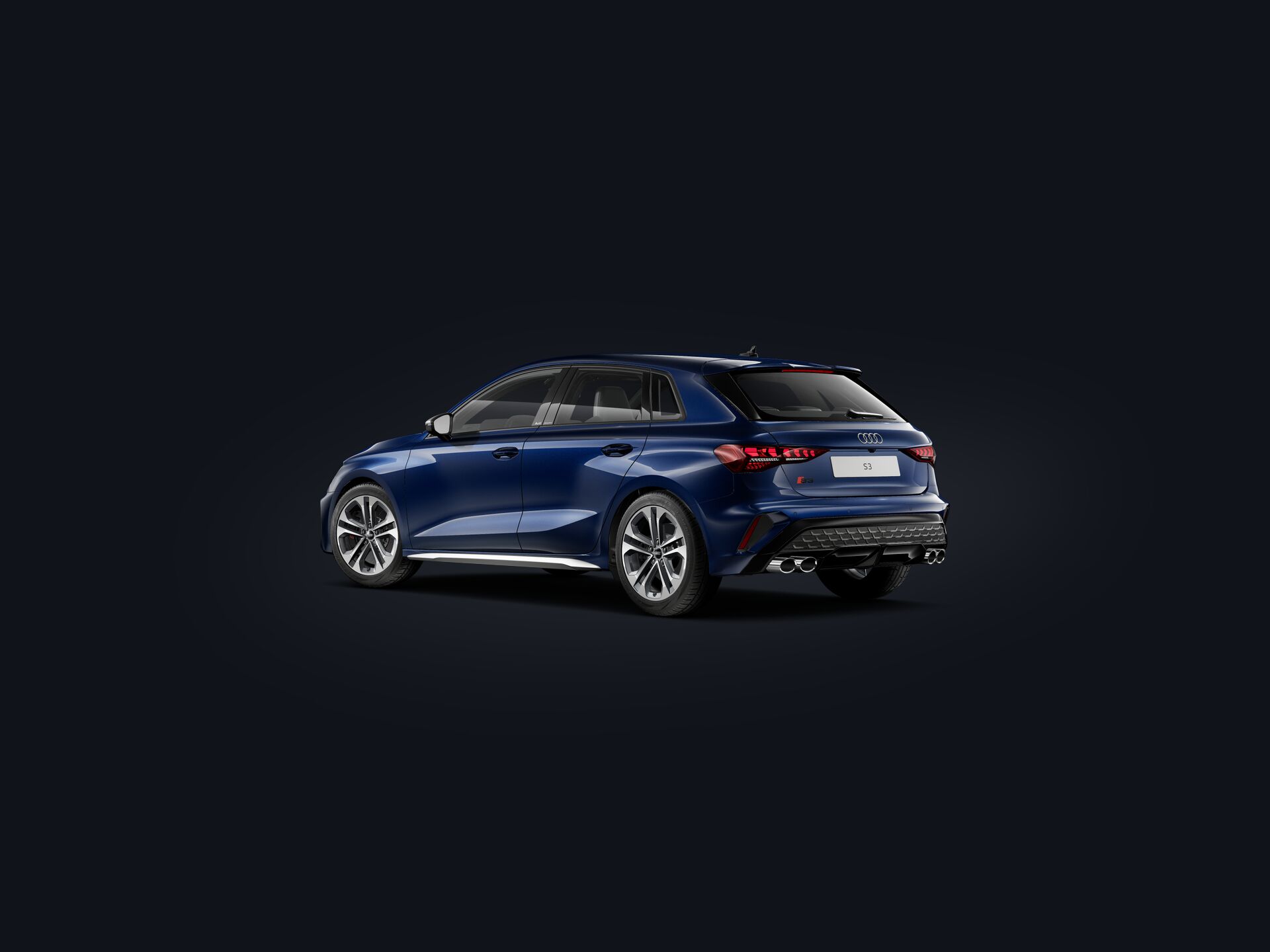 S3 Sportback 3/4 rear