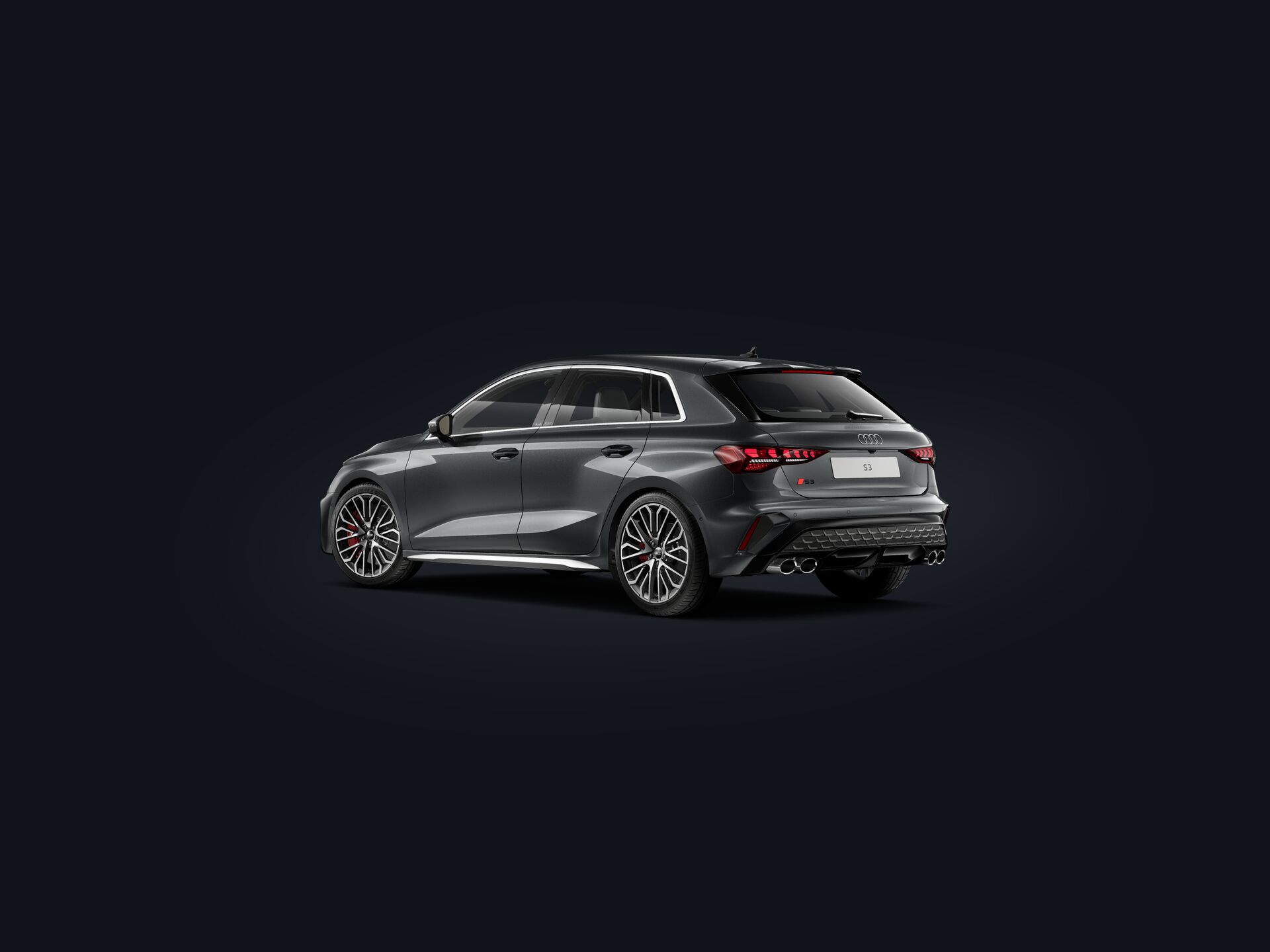 S3 Sportback 3/4 rear