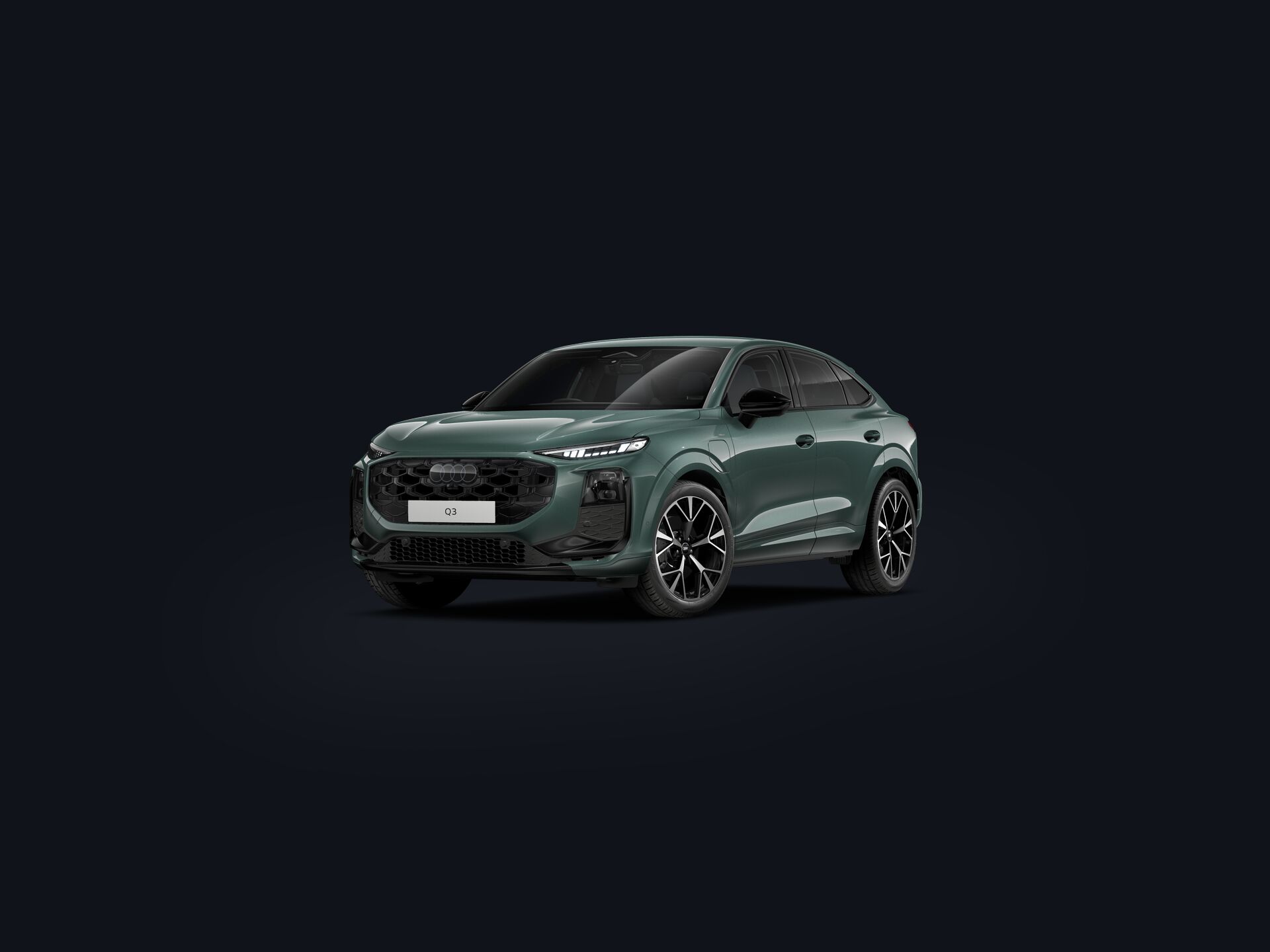 Q3 Sportback e-hybrid 3/4 front