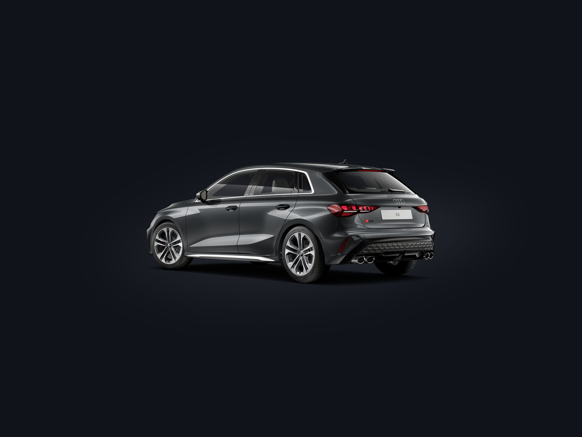 S3 Sportback 3/4 rear