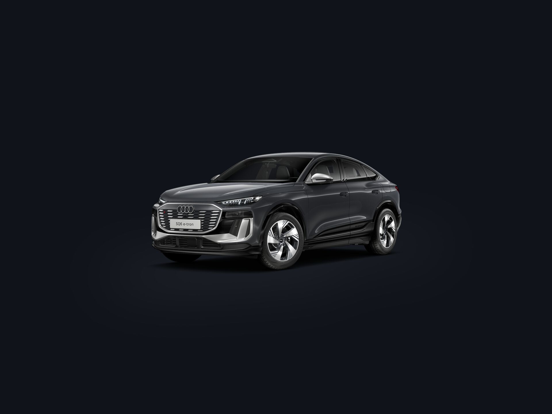 SQ6 Sportback e-tron 3/4 front