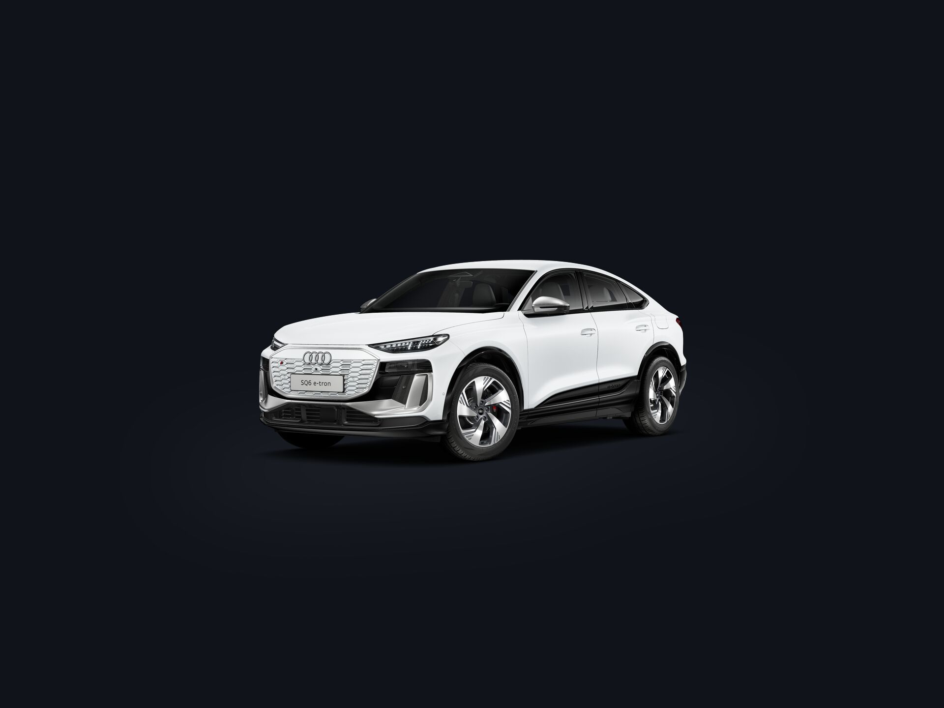 SQ6 Sportback e-tron 3/4 front