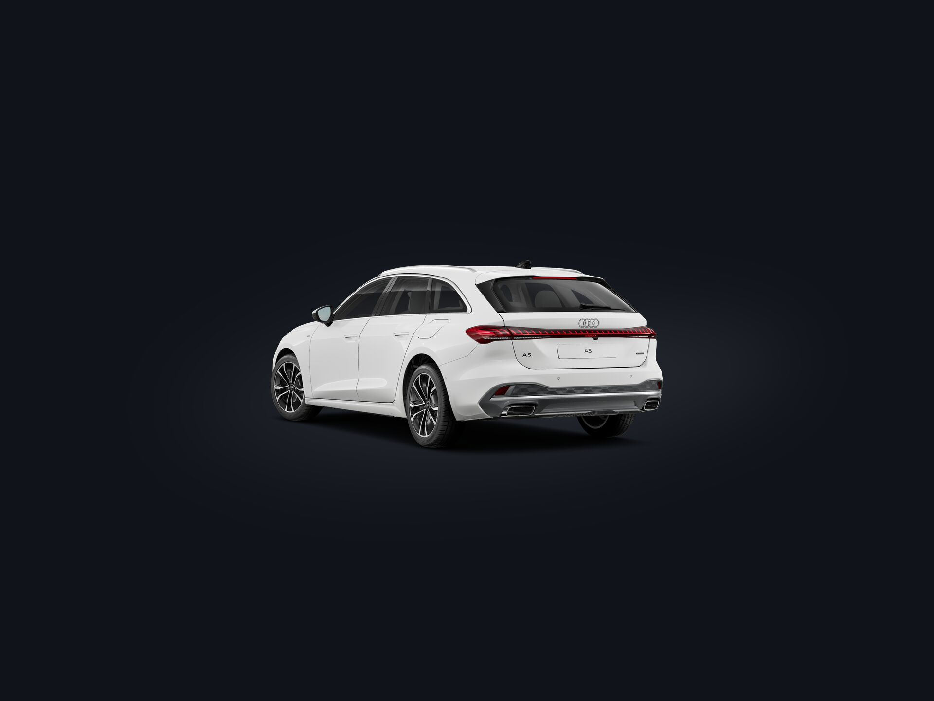 A5 Avant e-hybrid 3/4 rear