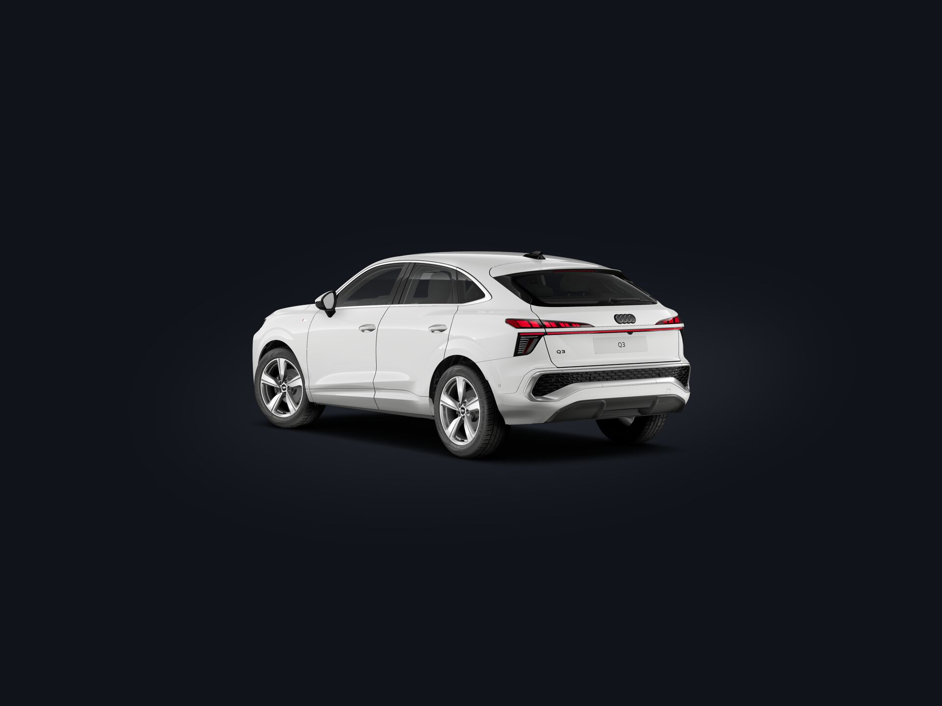 Nouvelle Q3 Sportback 3/4 rear