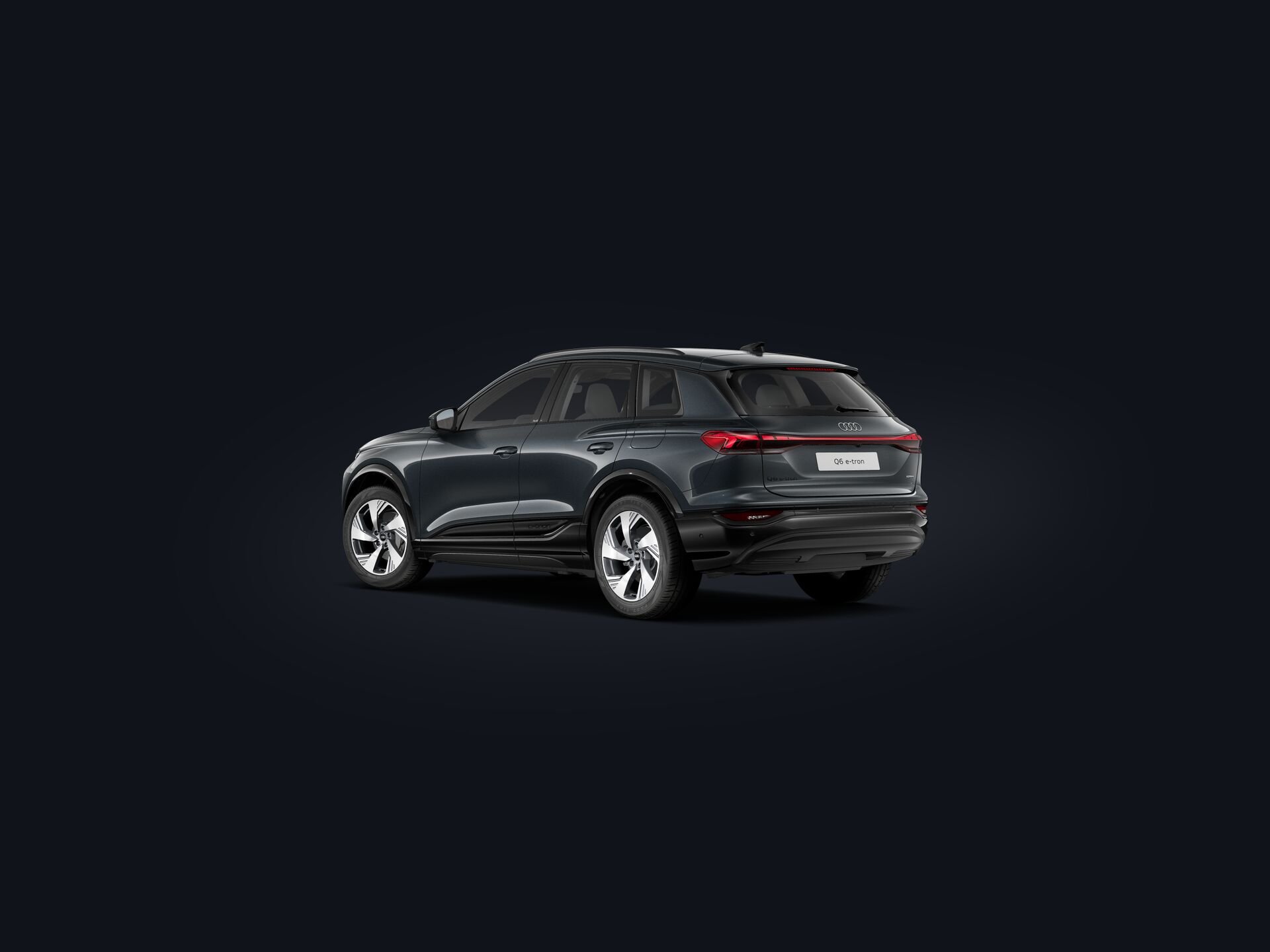Q6 e-tron 3/4 rear
