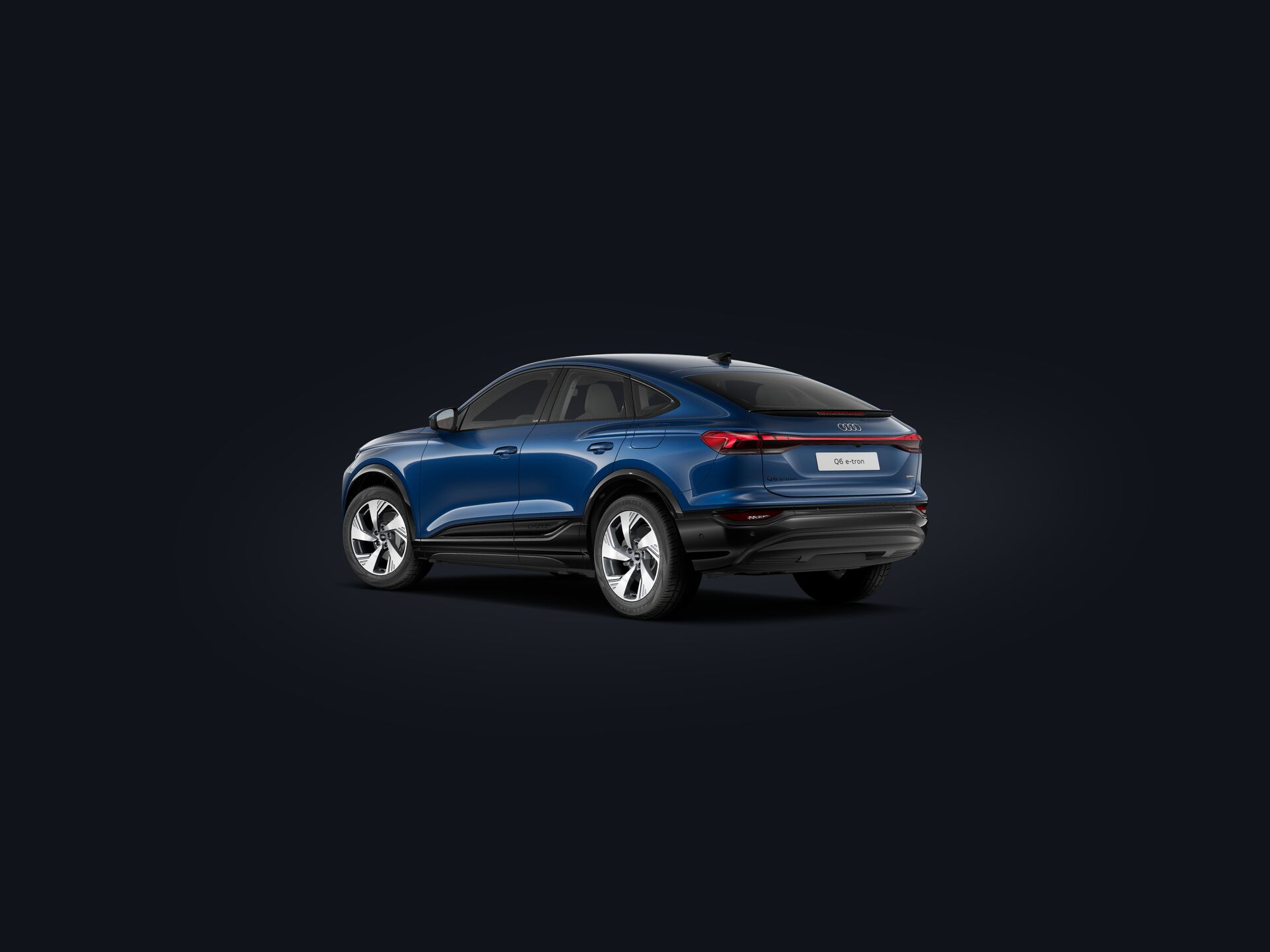 Q6 Sportback e-tron 3/4 rear