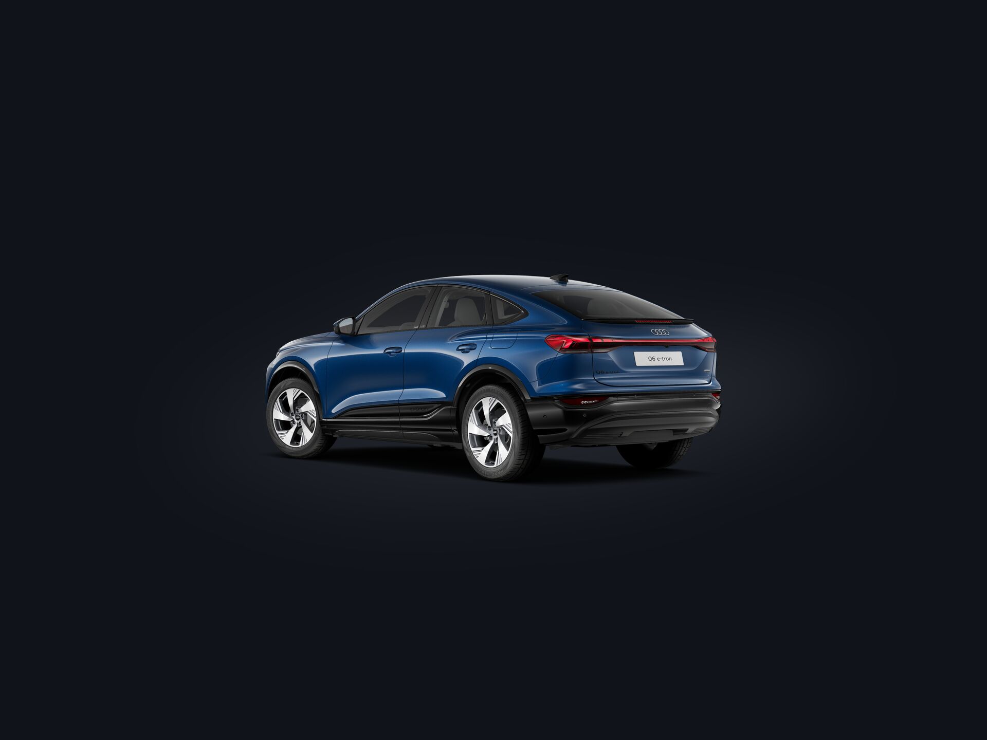 Q6 Sportback e-tron 3/4 rear