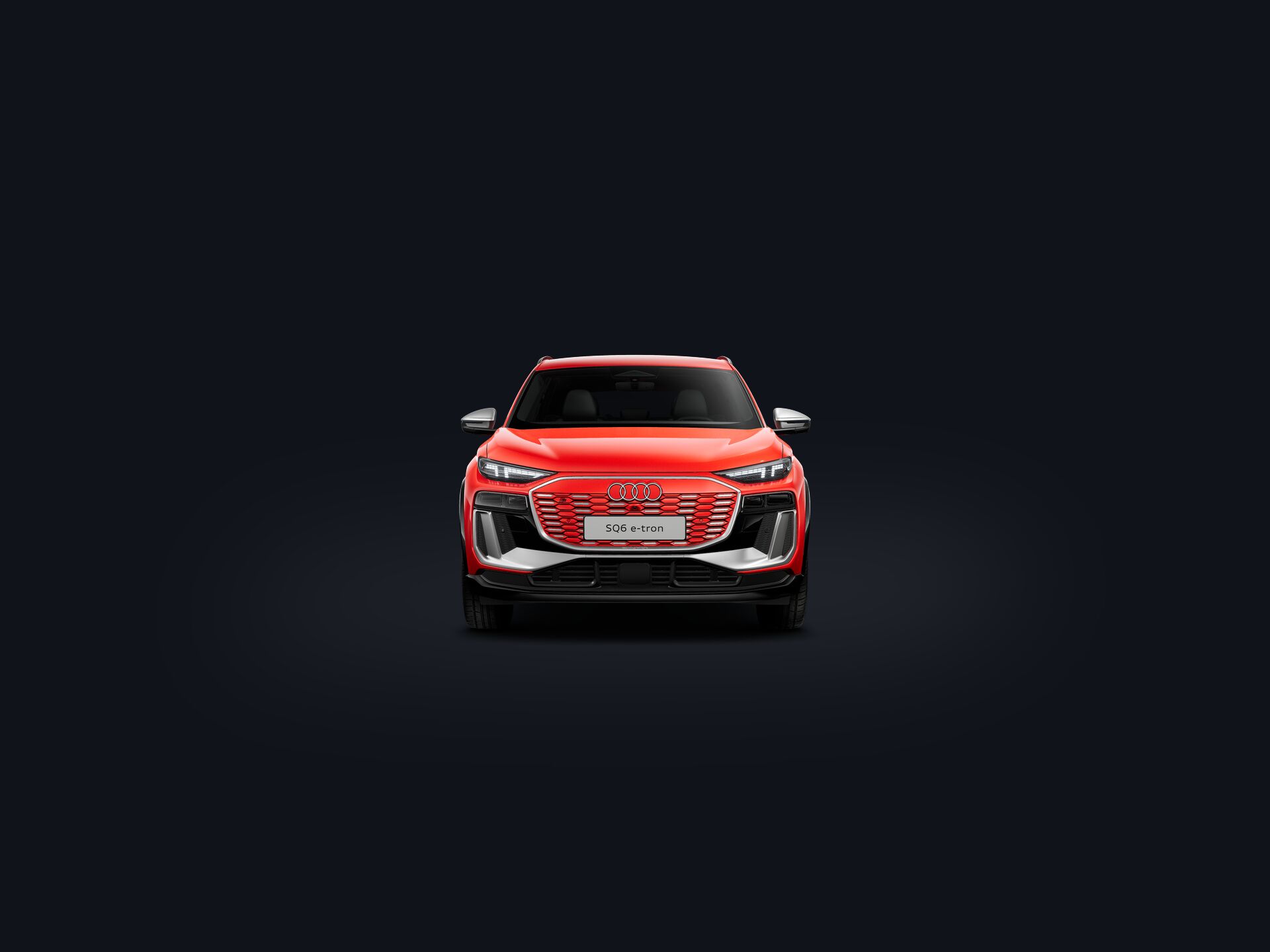 SQ6 e-tron front