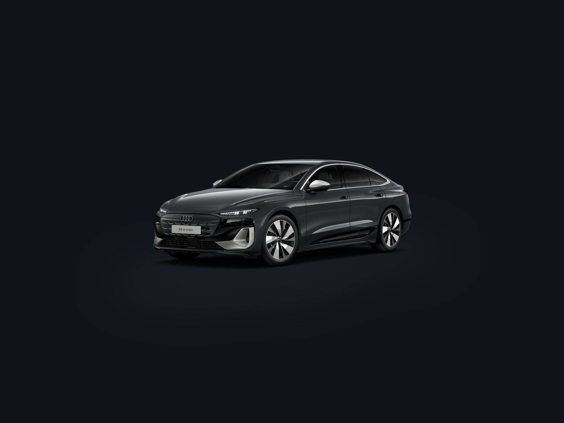 S6 Sportback e-tron 3/4 front