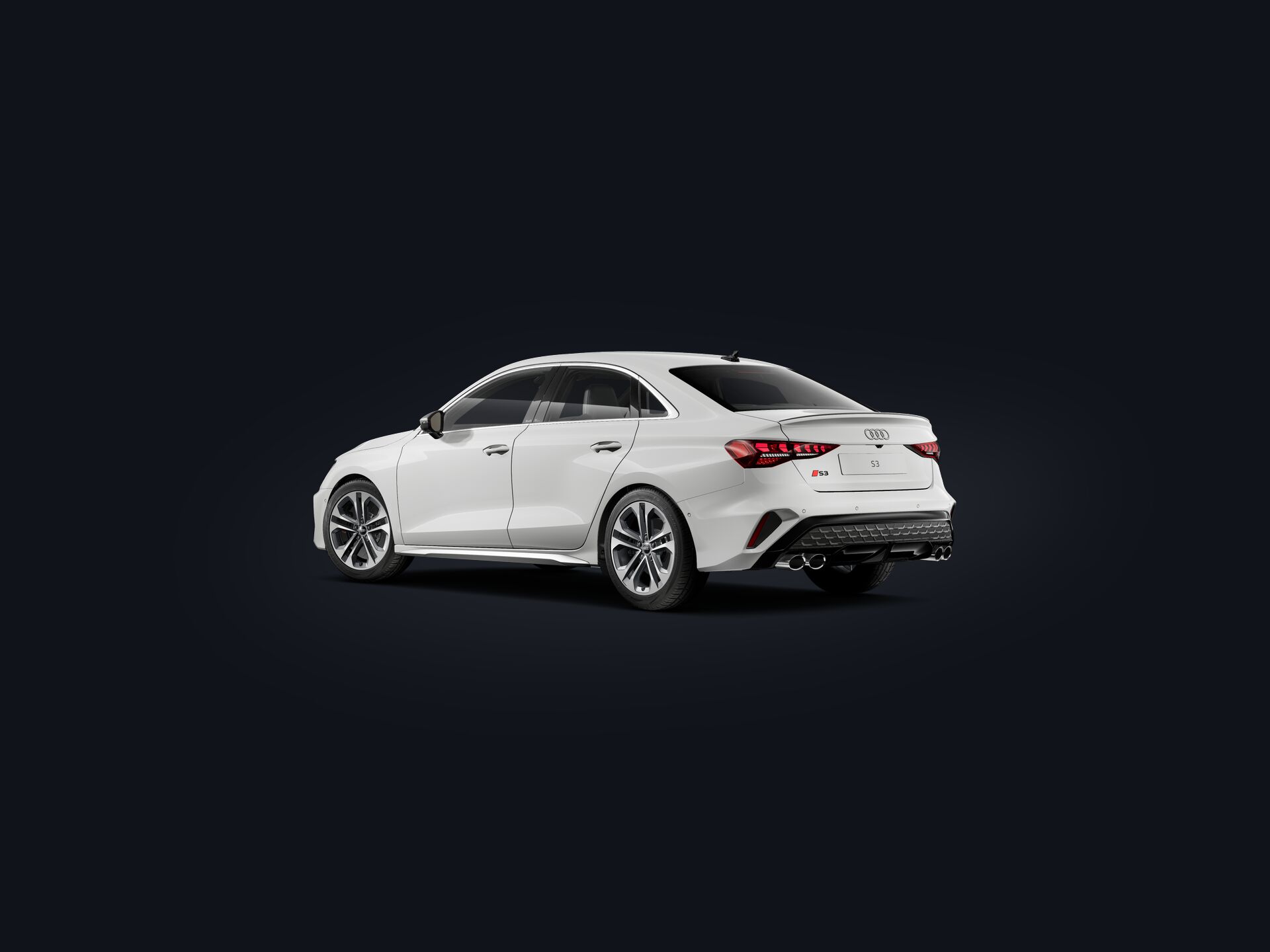S3 Sedan 3/4 rear