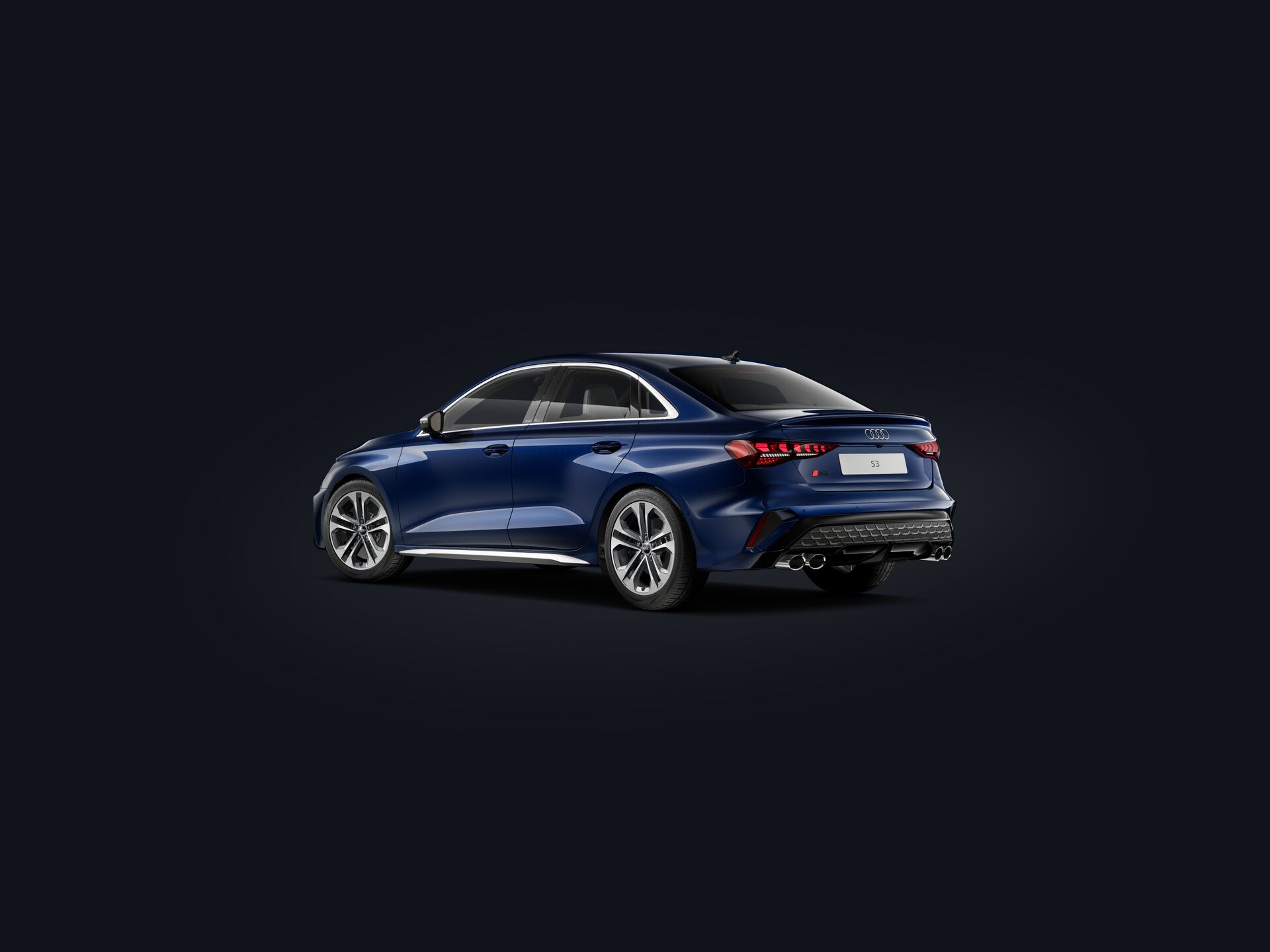 S3 Sedan 3/4 rear