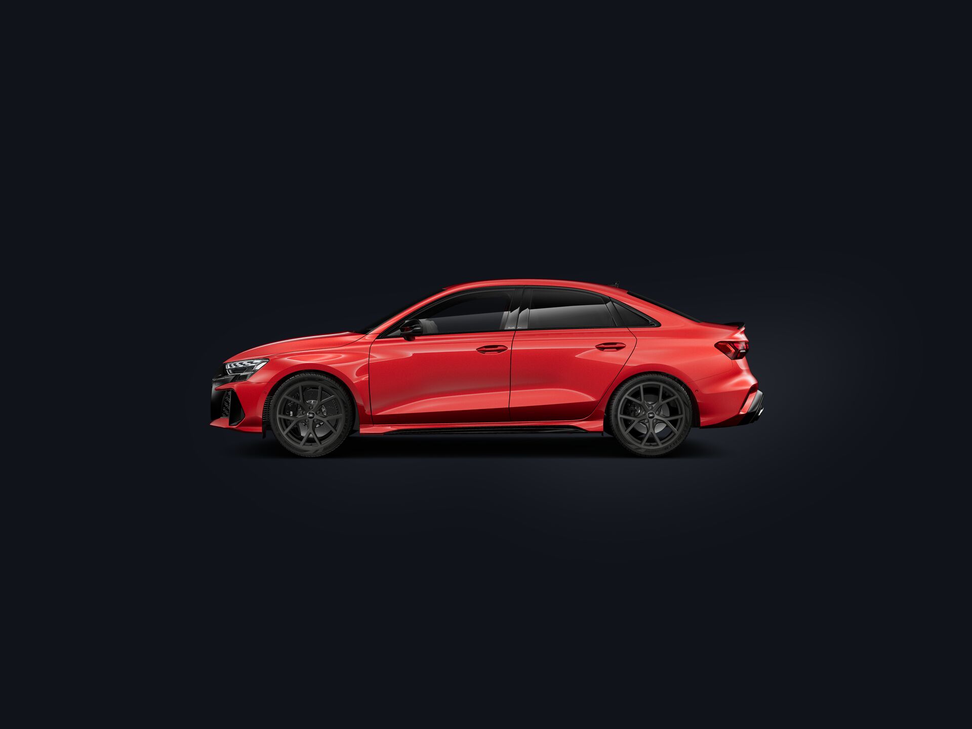 RS 3 Sedan side