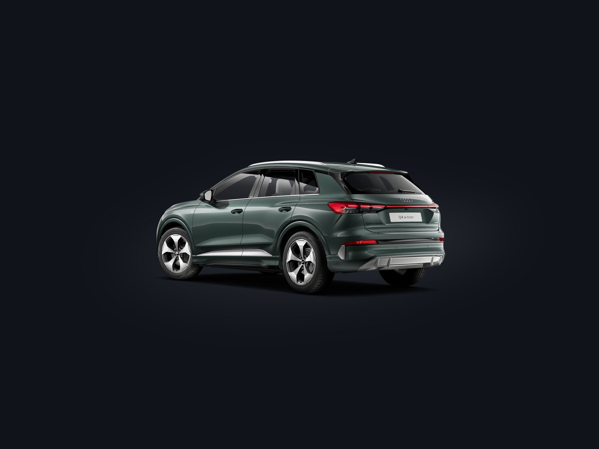 Q4 e-tron 3/4 rear