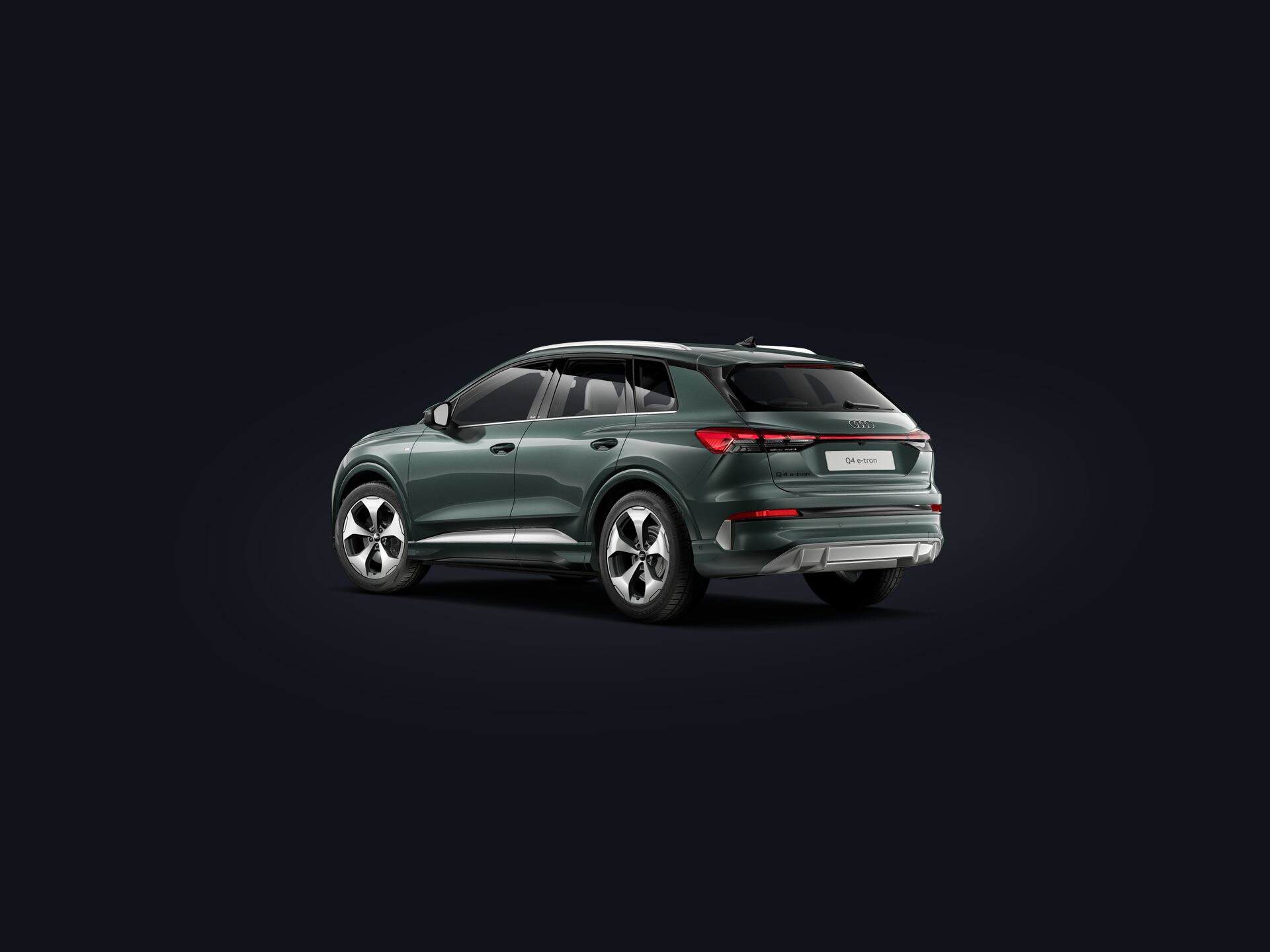 Q4 e-tron 3/4 rear