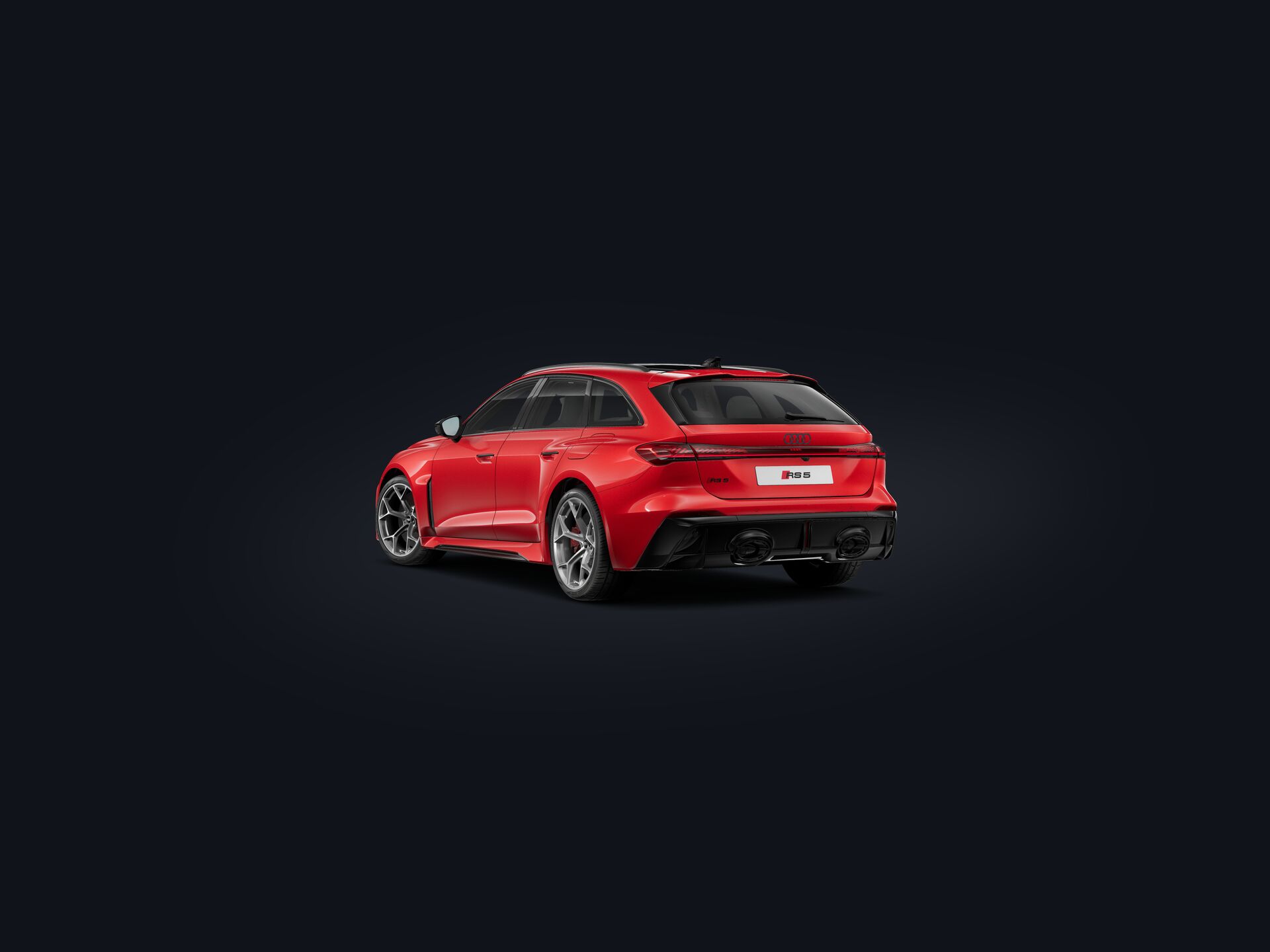 RS 5 Avant 3/4 rear