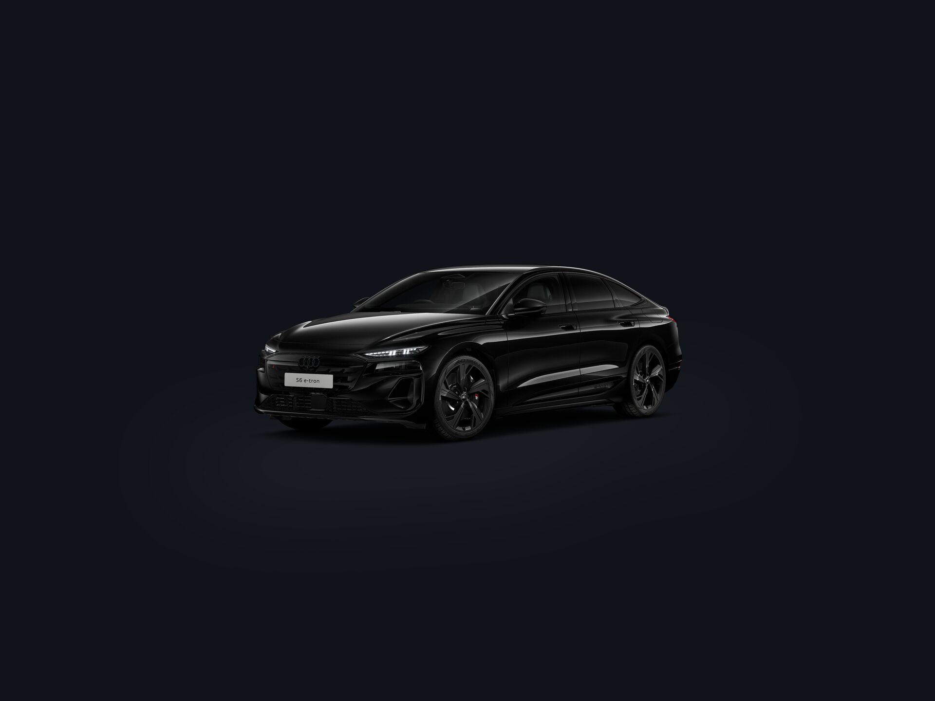 S6 Sportback e-tron 3/4 front