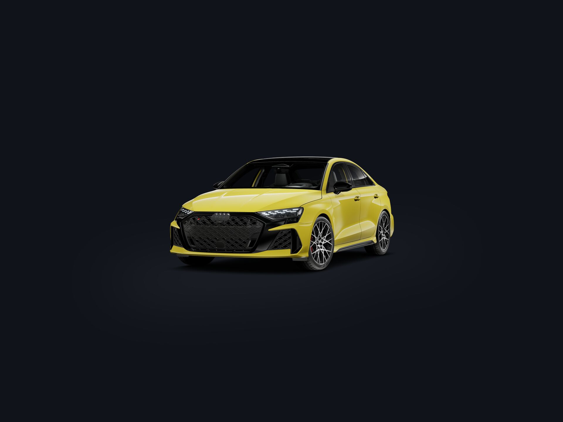 RS 3 Sedan 3/4 front