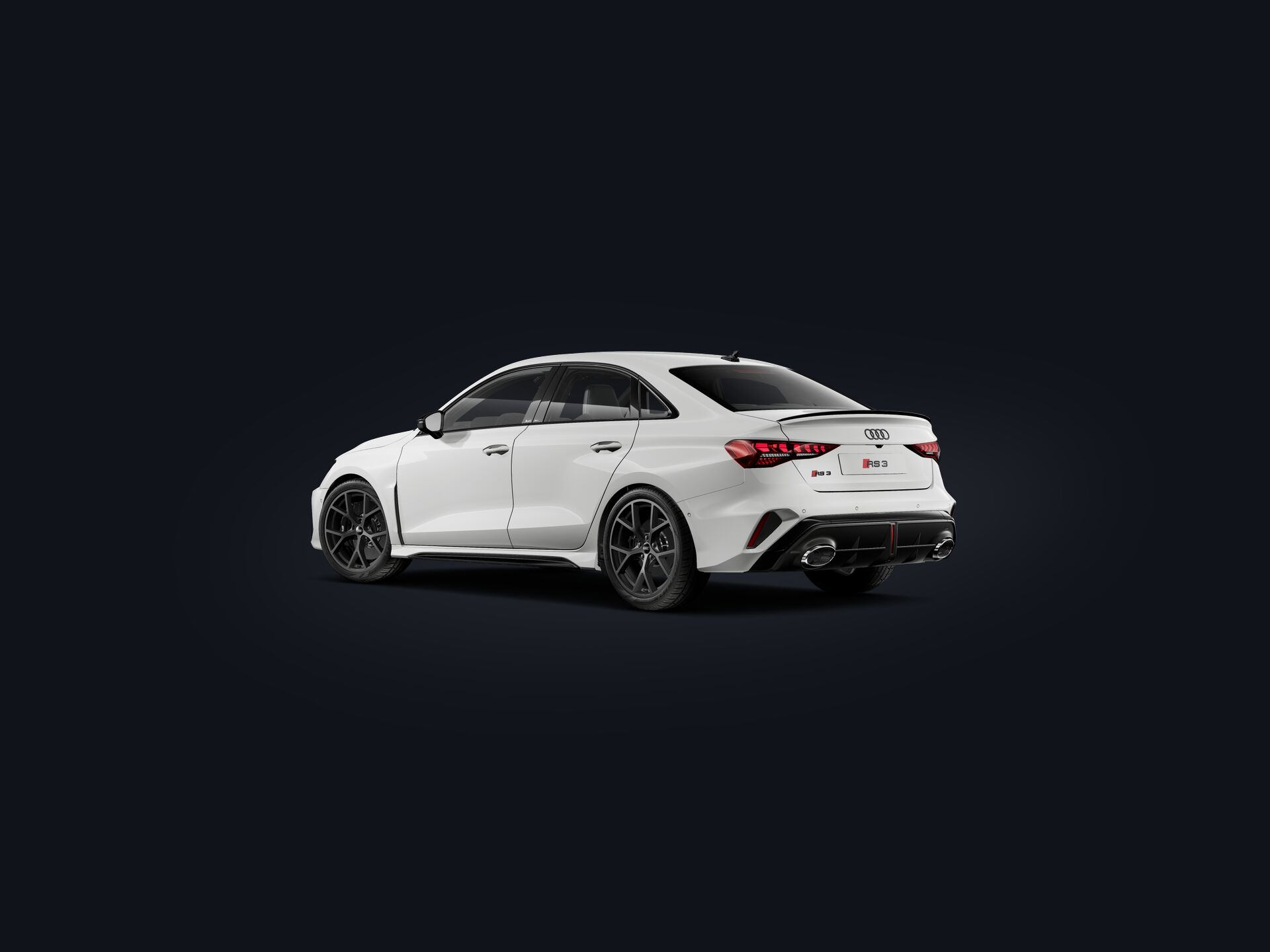 RS 3 Sedan 3/4 rear