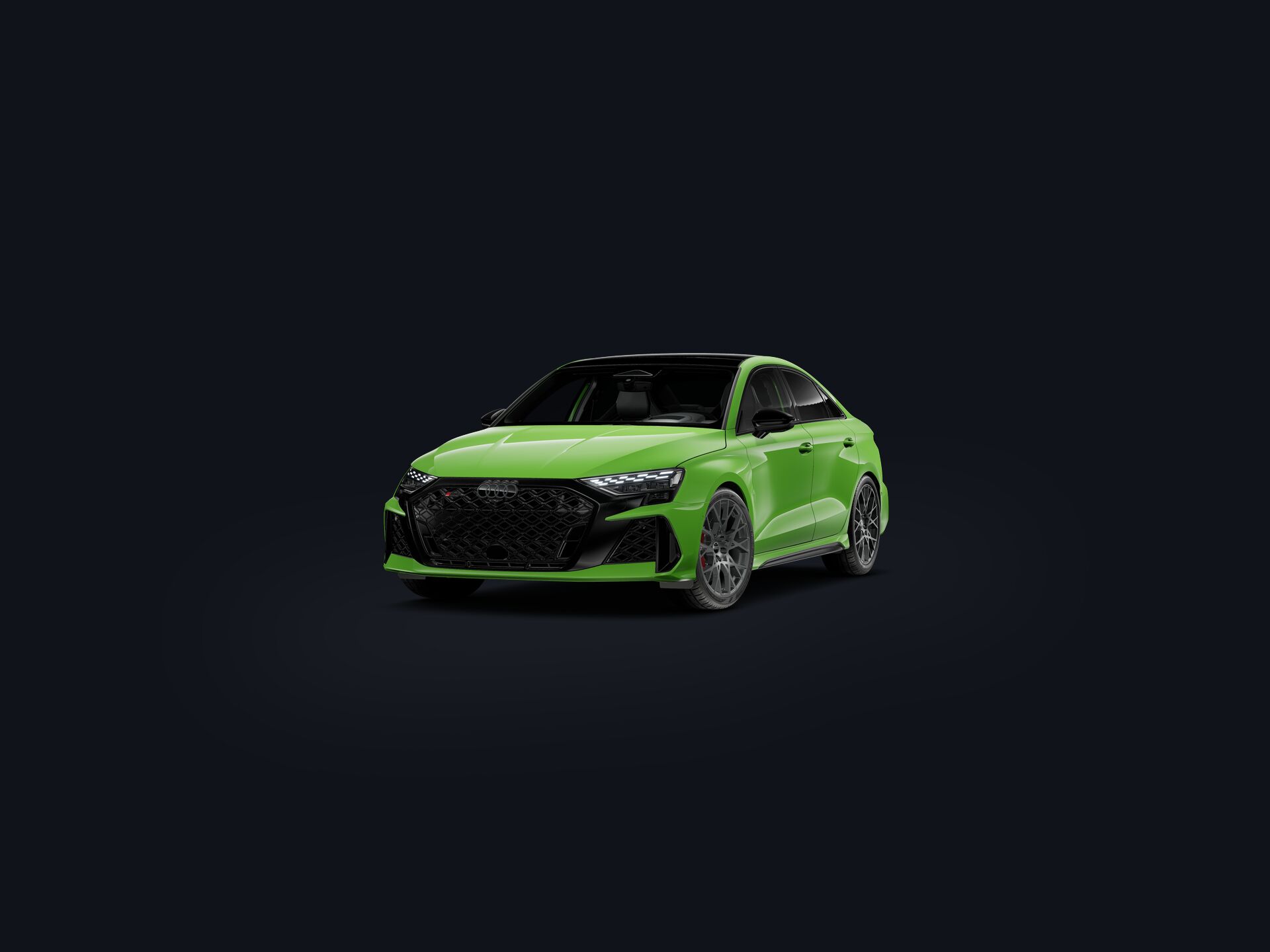 RS 3 Sedán 2026 3/4 front
