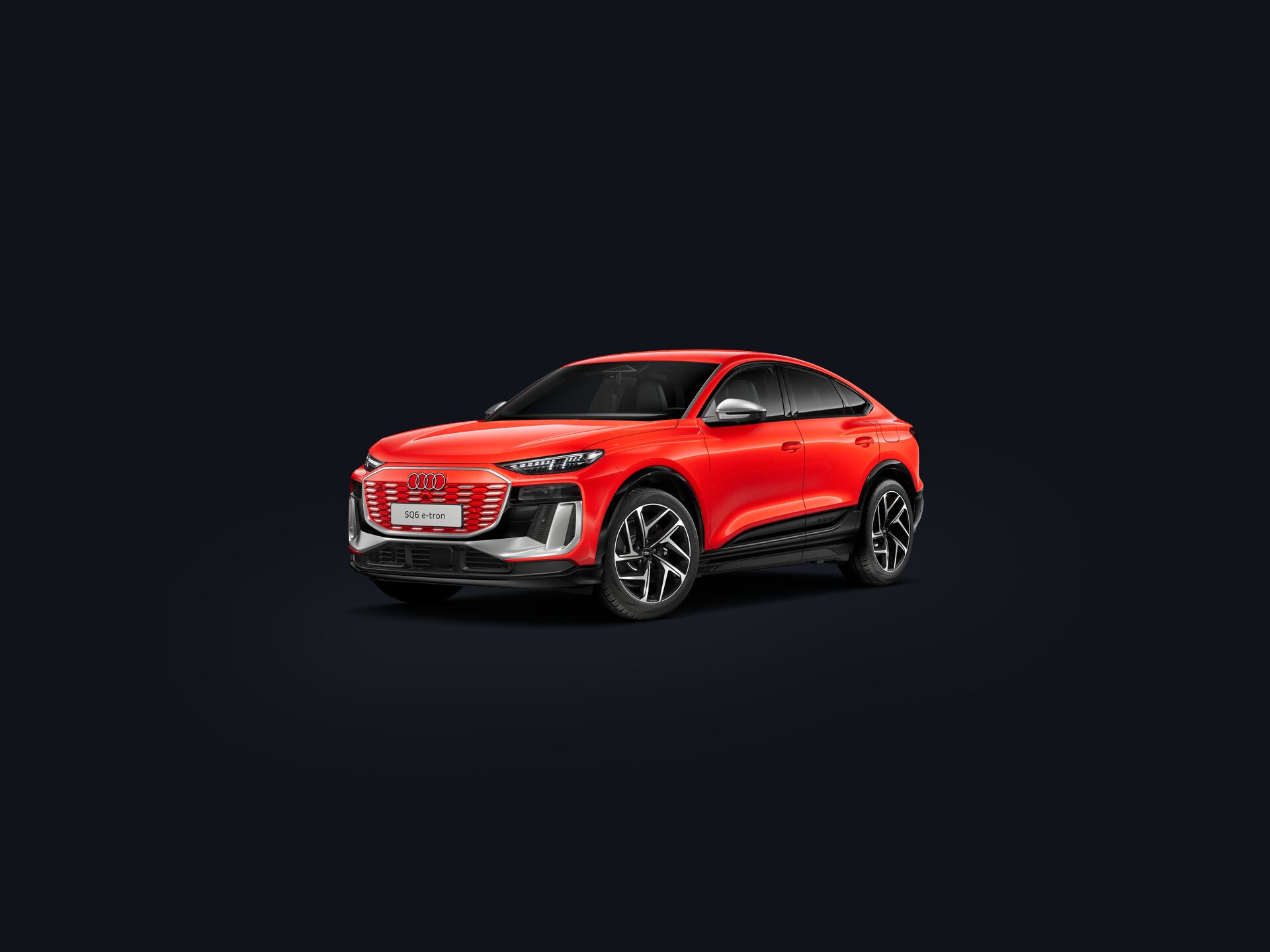 SQ6 Sportback e-tron 3/4 front