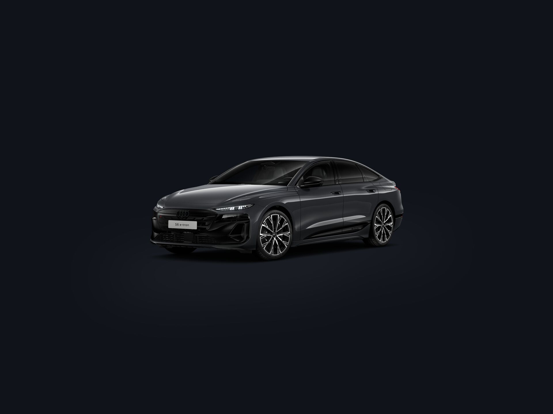 S6 Sportback e-tron 3/4 front