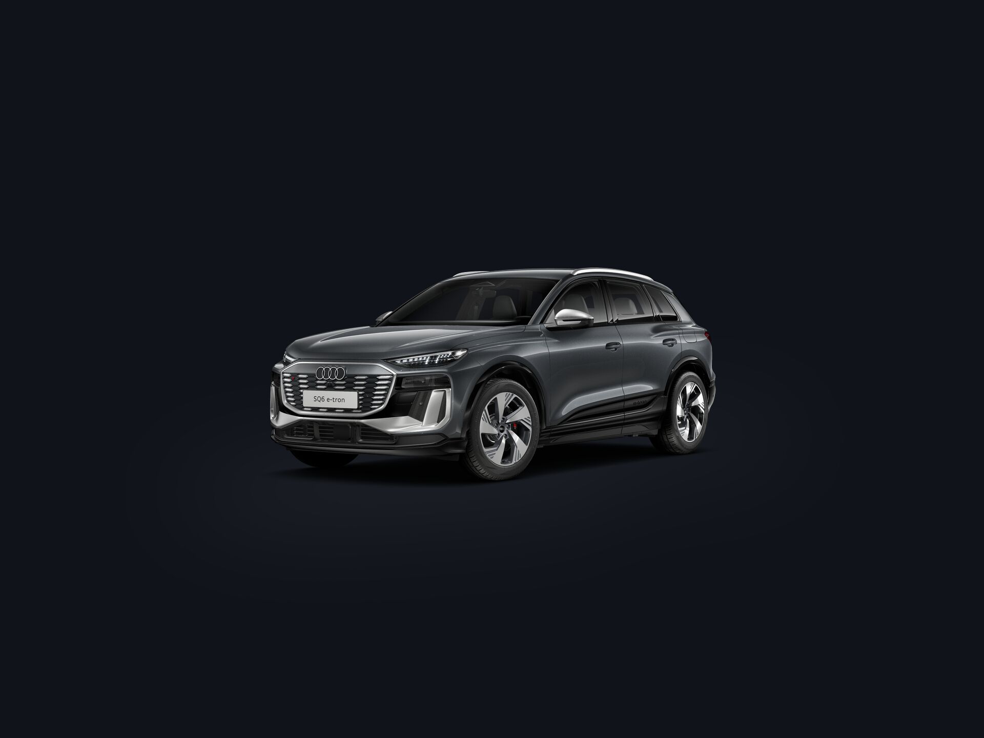 SQ6 e-tron 3/4 front