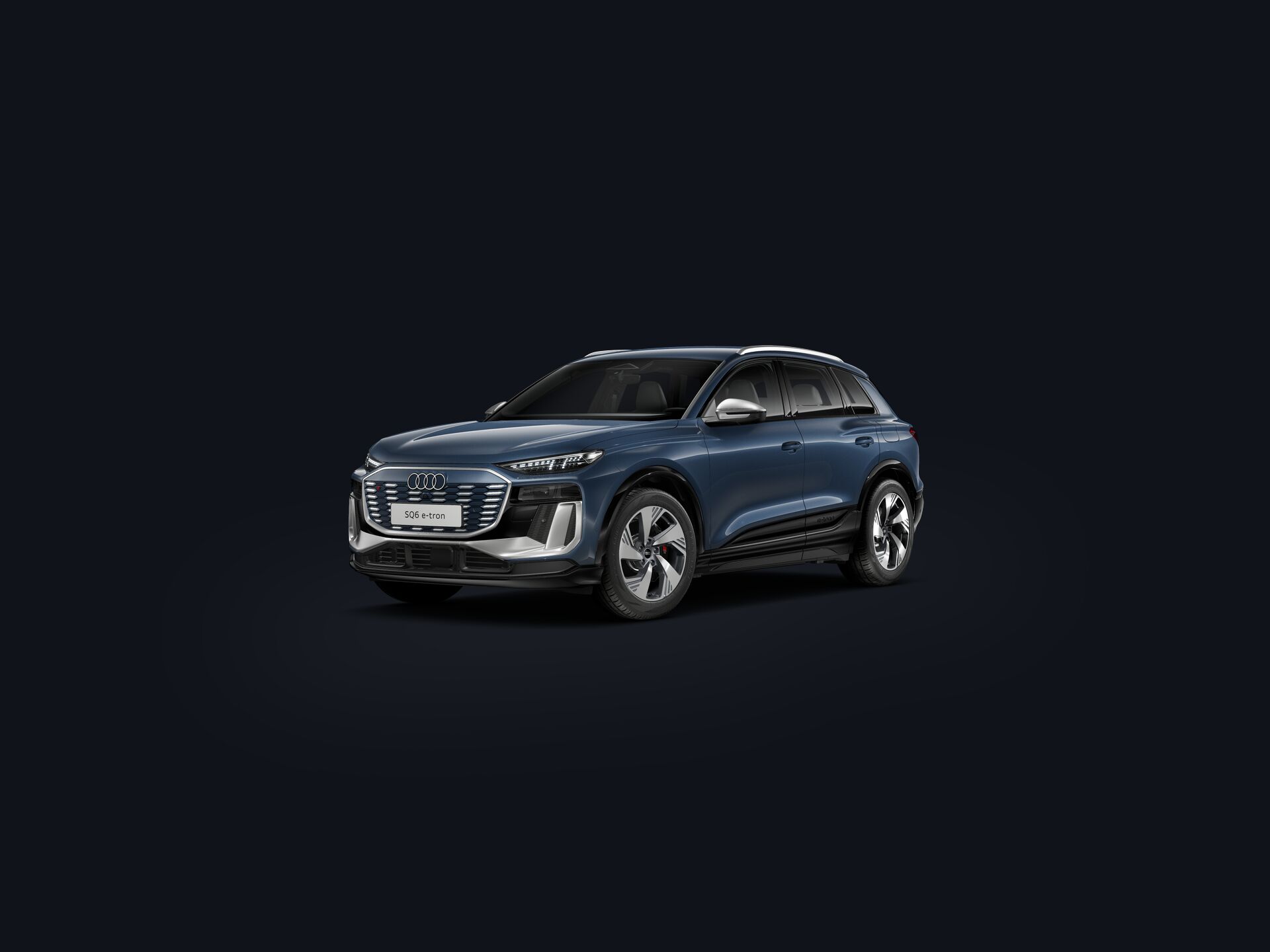 SQ6 e-tron 3/4 front