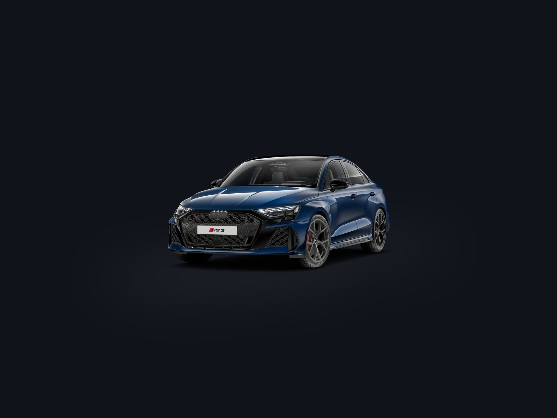 RS 3 Sedan 3/4 front