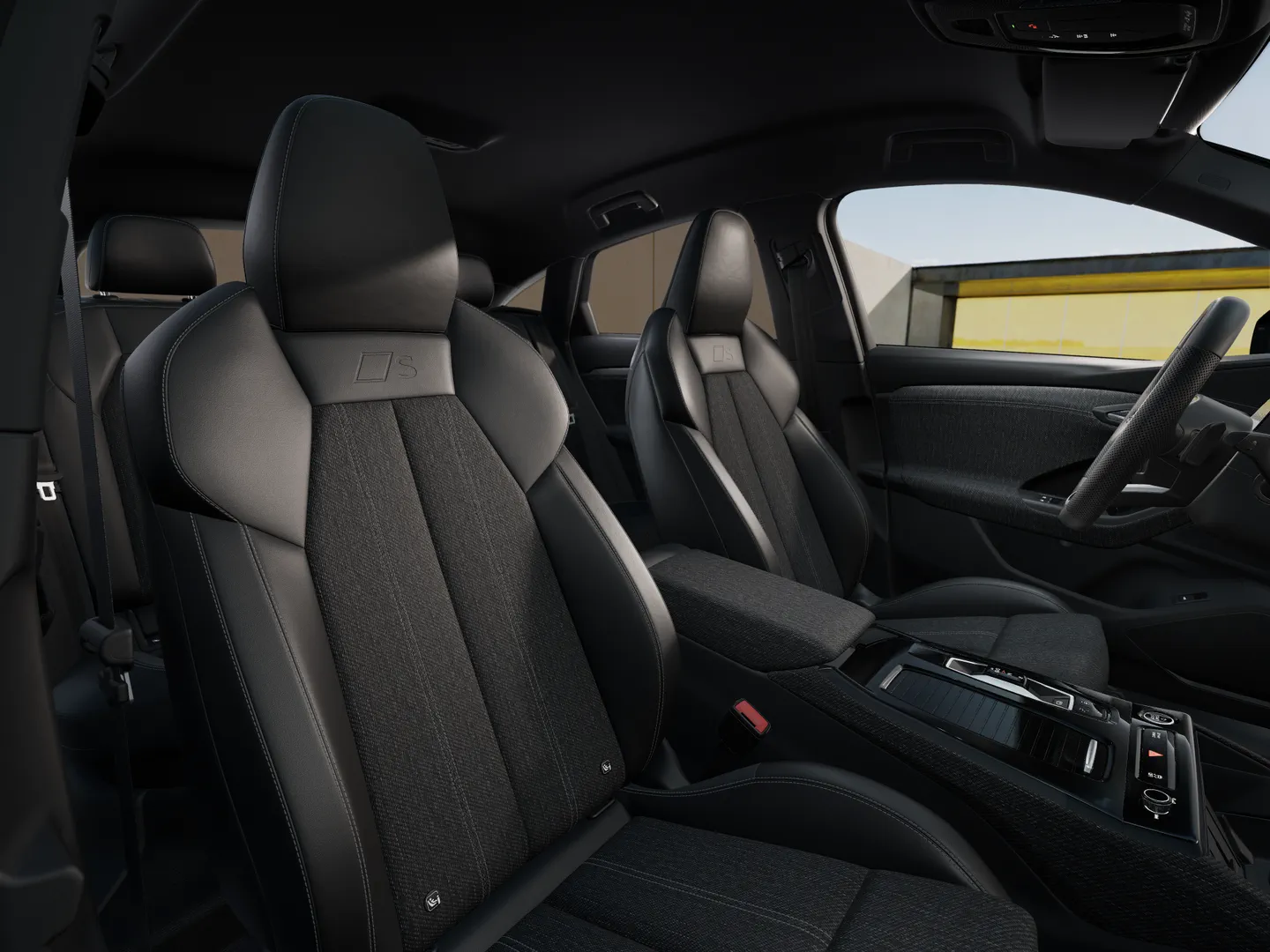 Zdjęcie&nbsp;Audi Q6 Sportback e-tron&nbsp;e-tron 185,00 kW&nbsp;– Ujęcie: przednie fotele