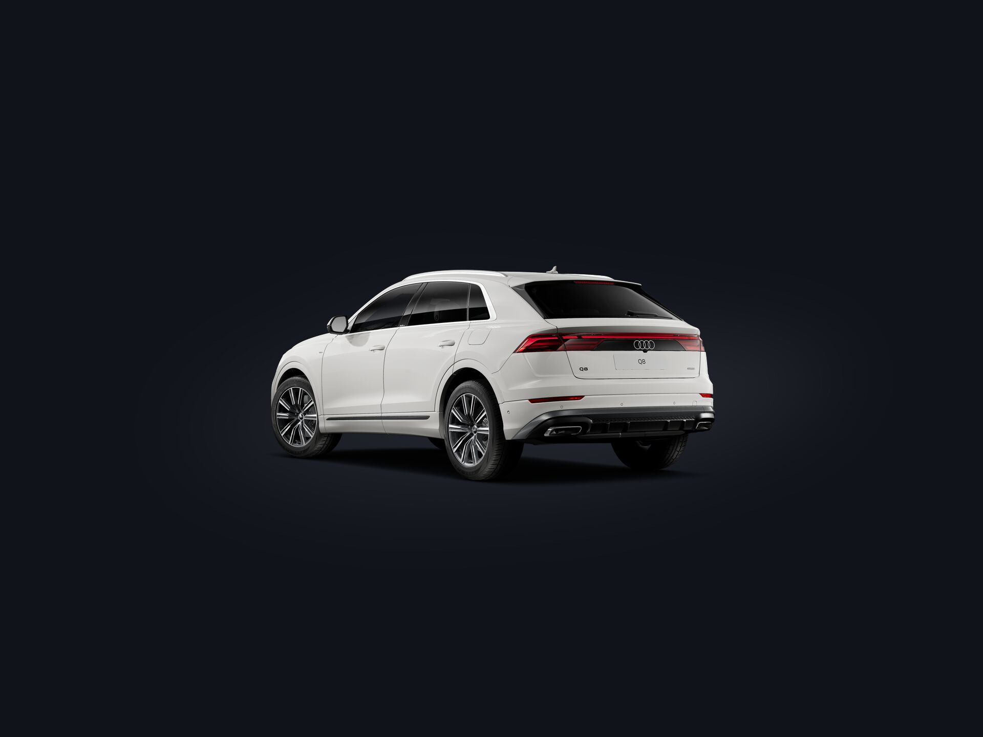 Q8 e-hybrid 3/4 rear