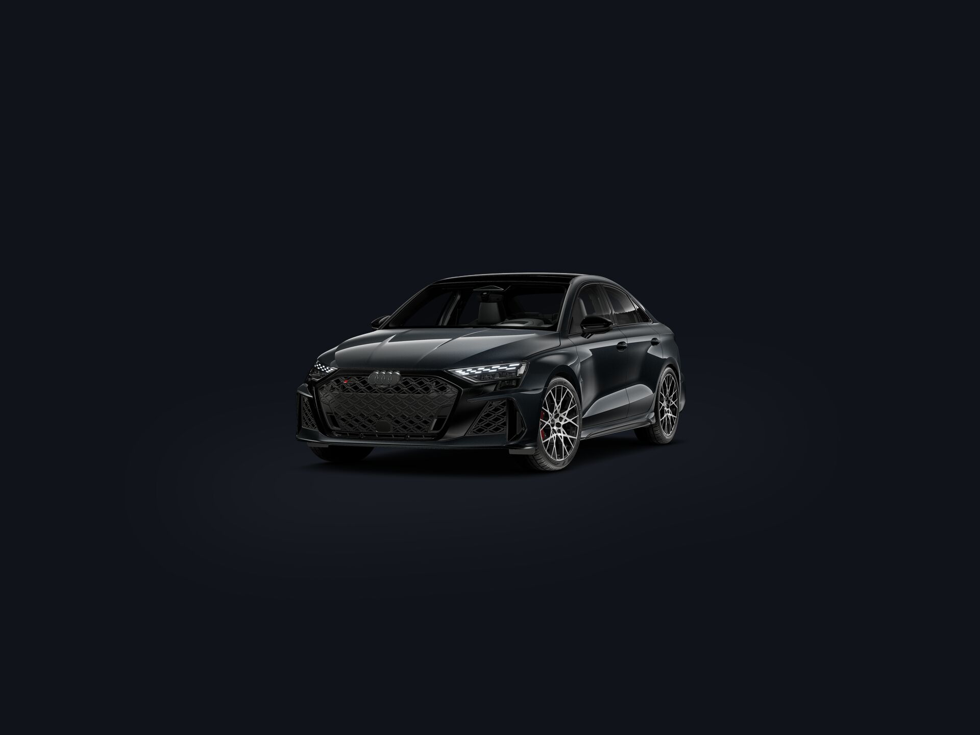 RS 3 Sedan 3/4 front