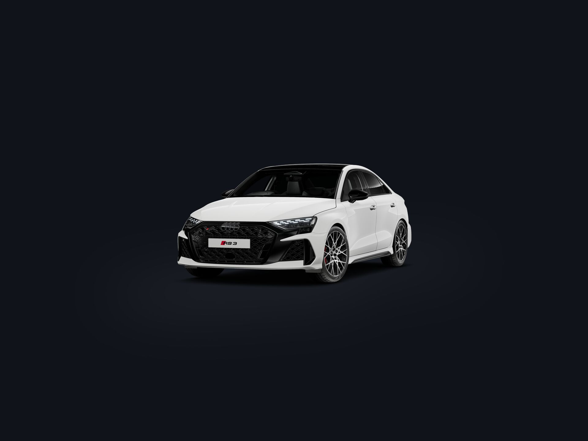 RS3 Sedan 3/4 front