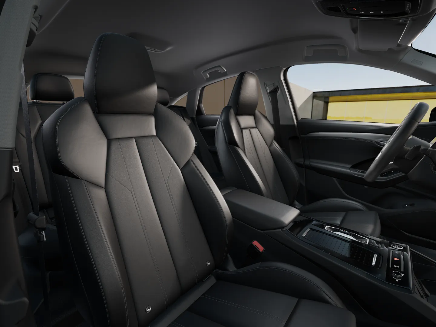 Zdjęcie Audi Q6 Sportback e-tron e-tron 185,00 kW – Ujęcie: przednie fotele