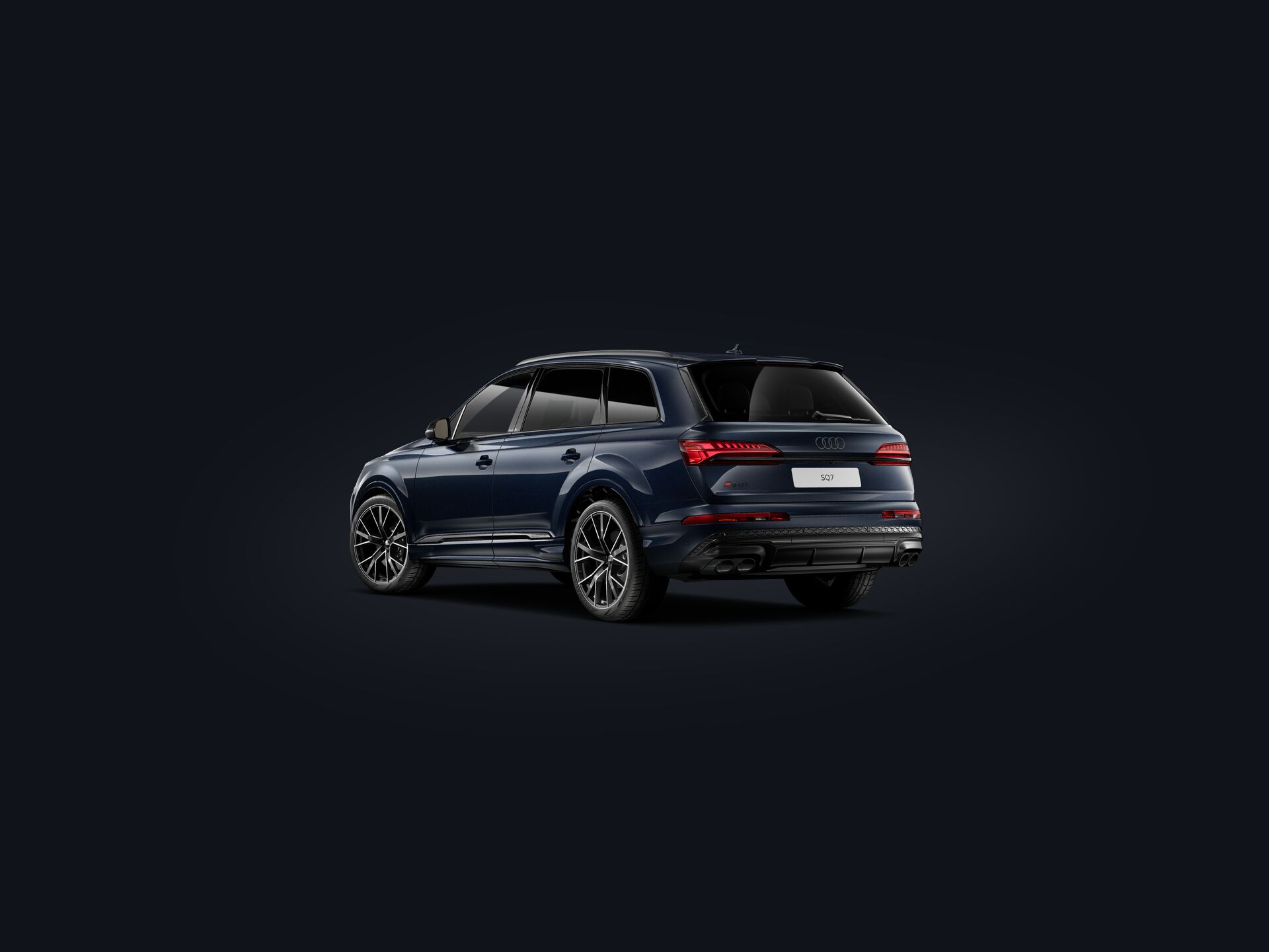 SQ7 SUV 3/4 rear