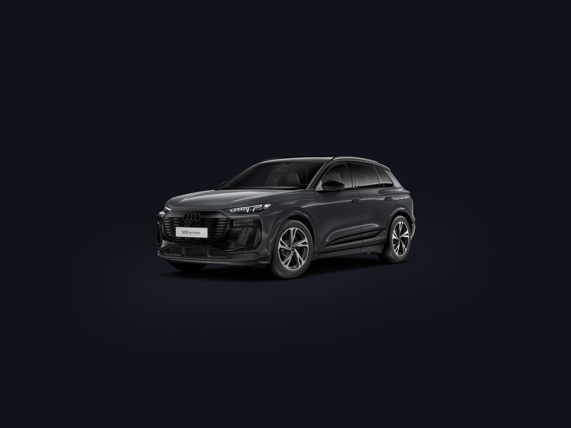 SQ6 e-tron 3/4 front