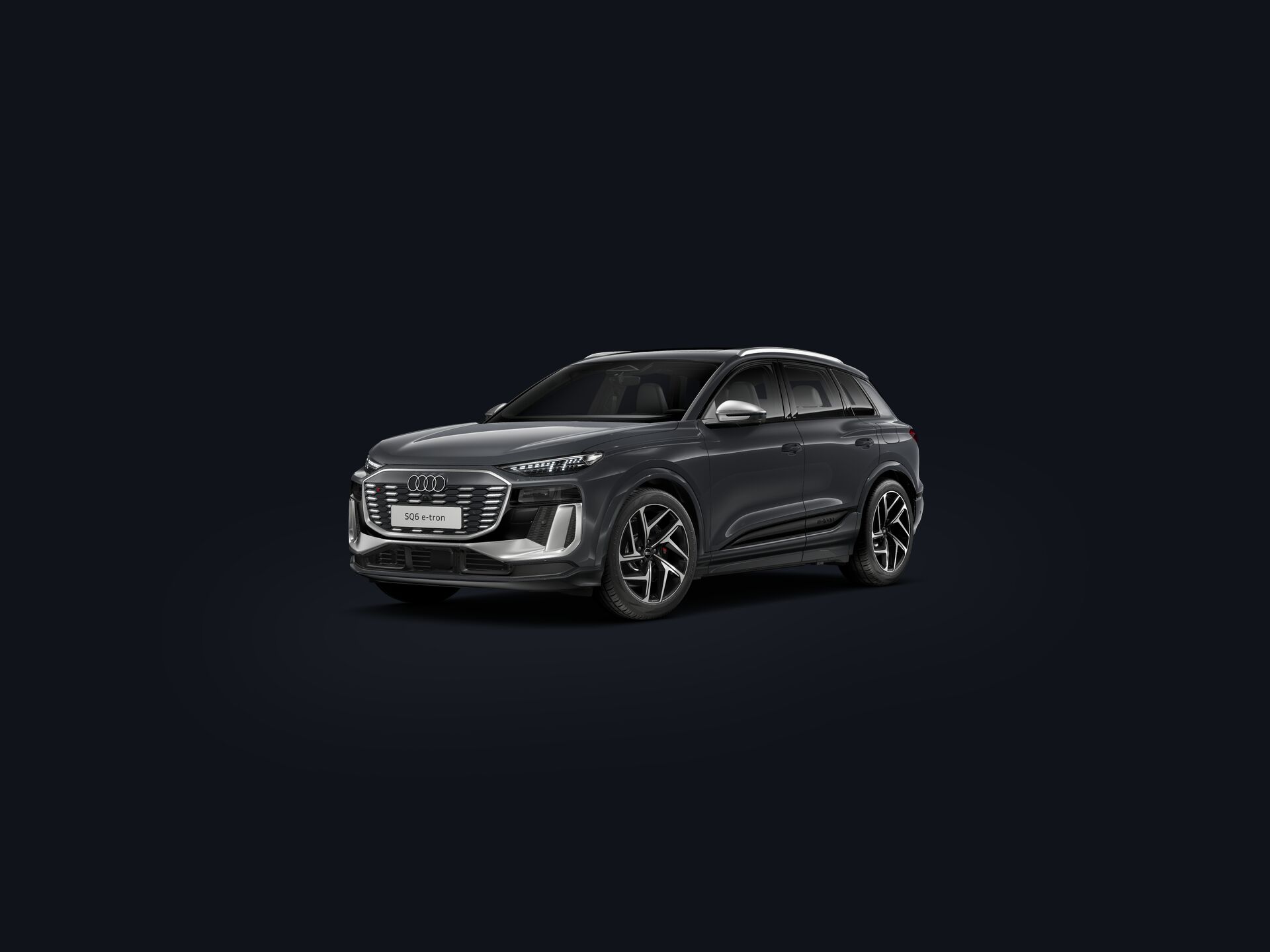 SQ6 e-tron 3/4 front