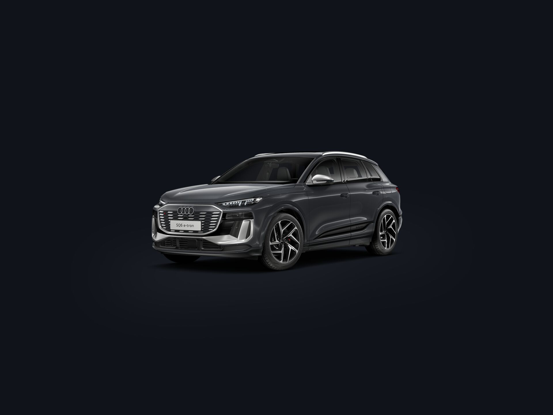 SQ6 e-tron 3/4 front